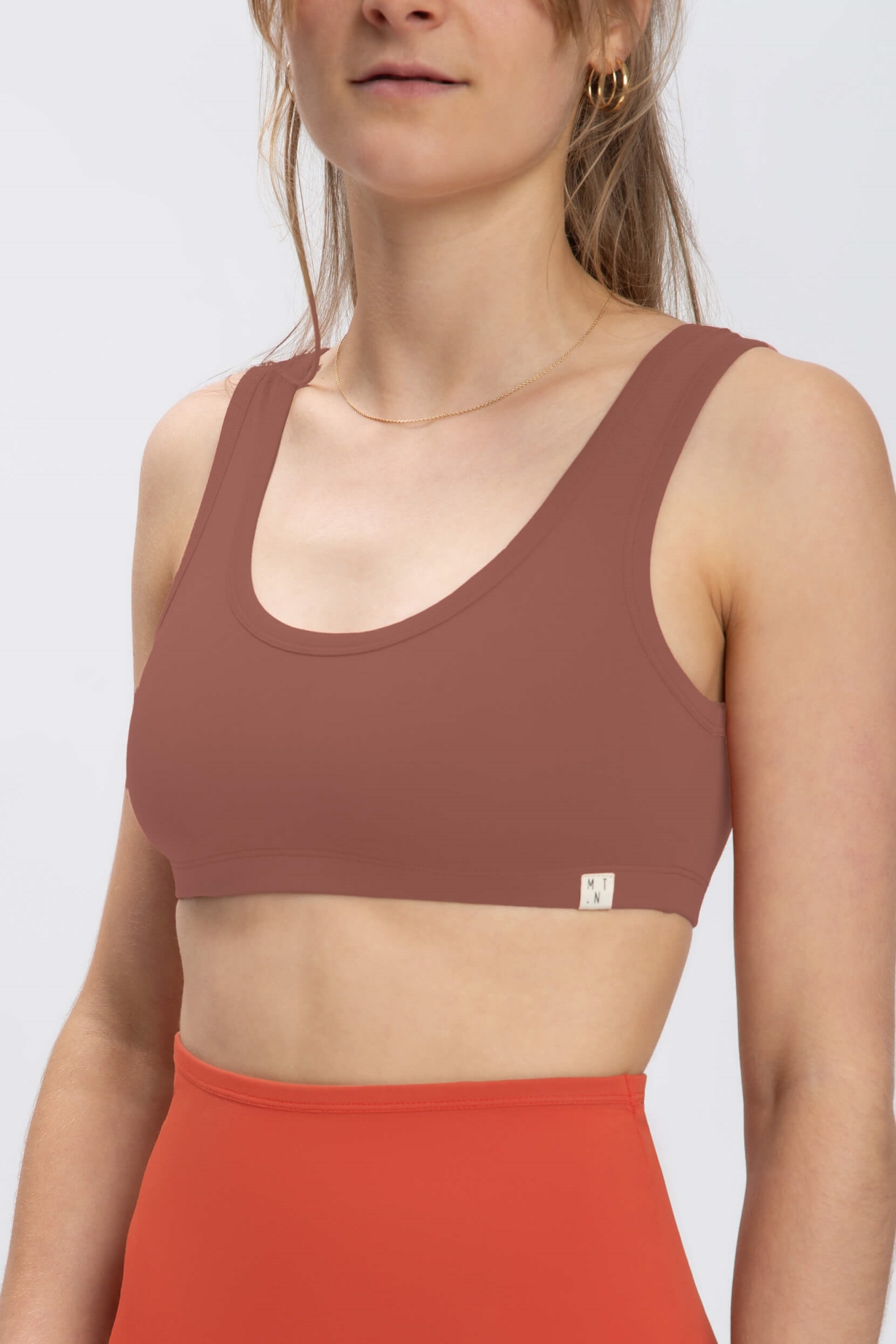MATONA womens vegan Bra Basic Rosewood