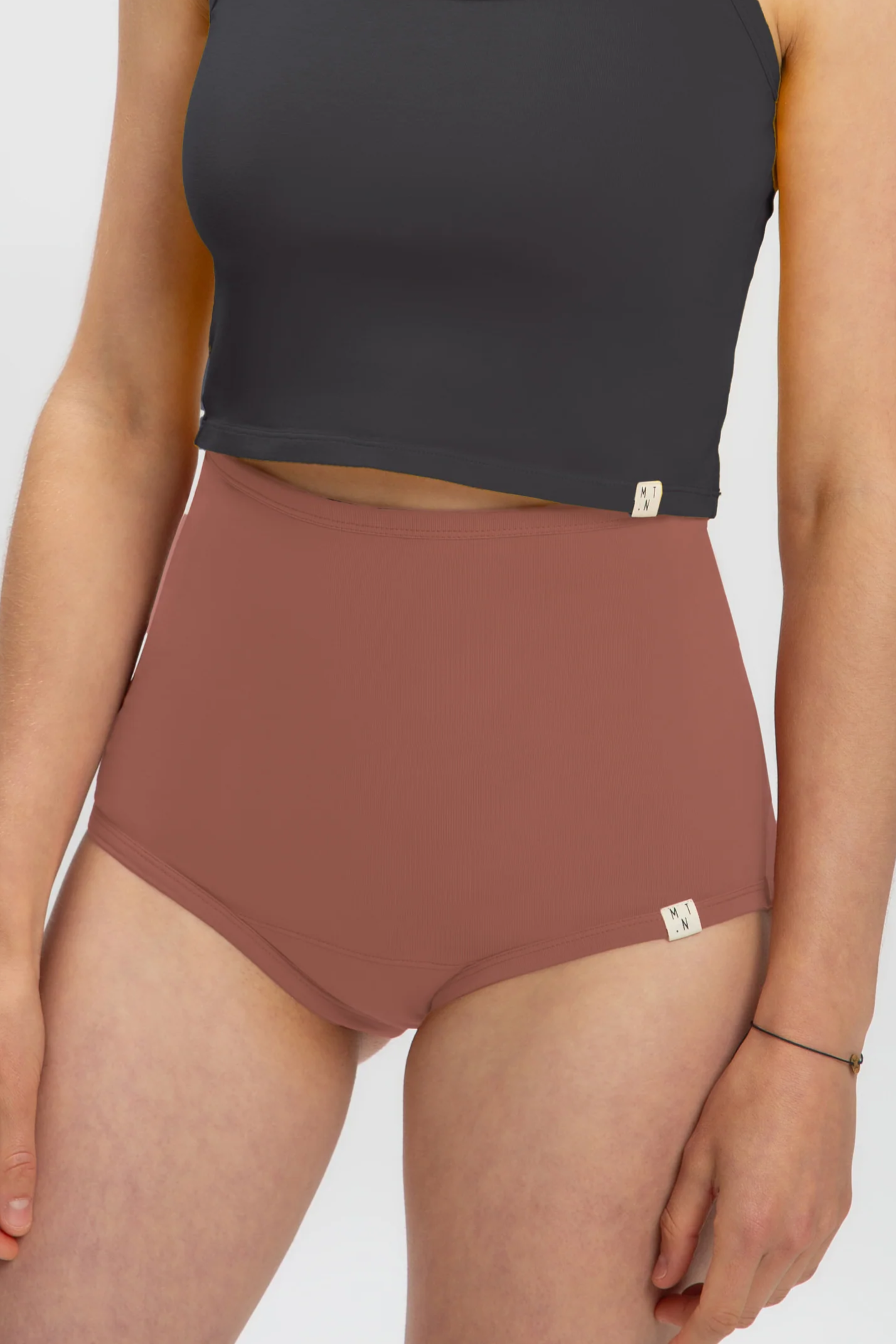 MATONA womens vegan Briefs Basic Rosewood