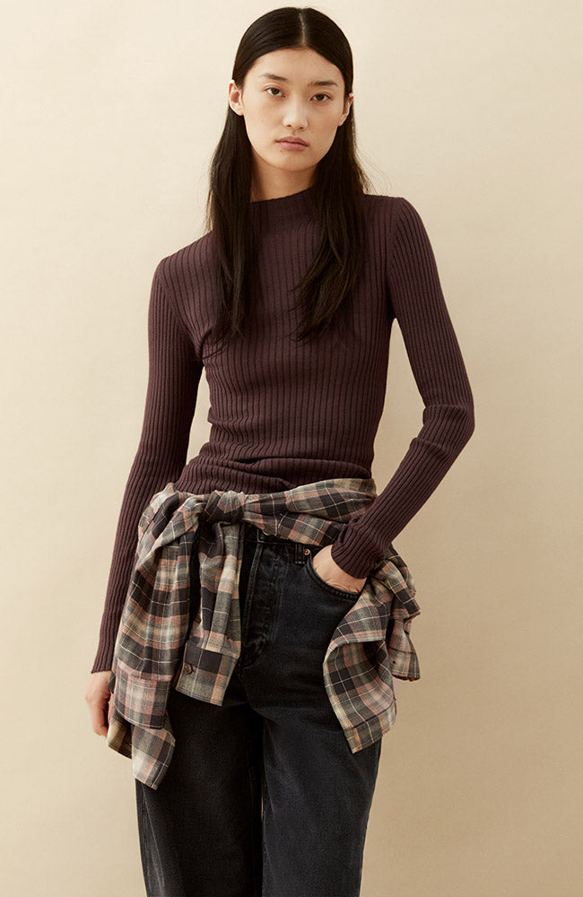 ARMEDANGELS Damen vegan Top Alaania-Tonstein