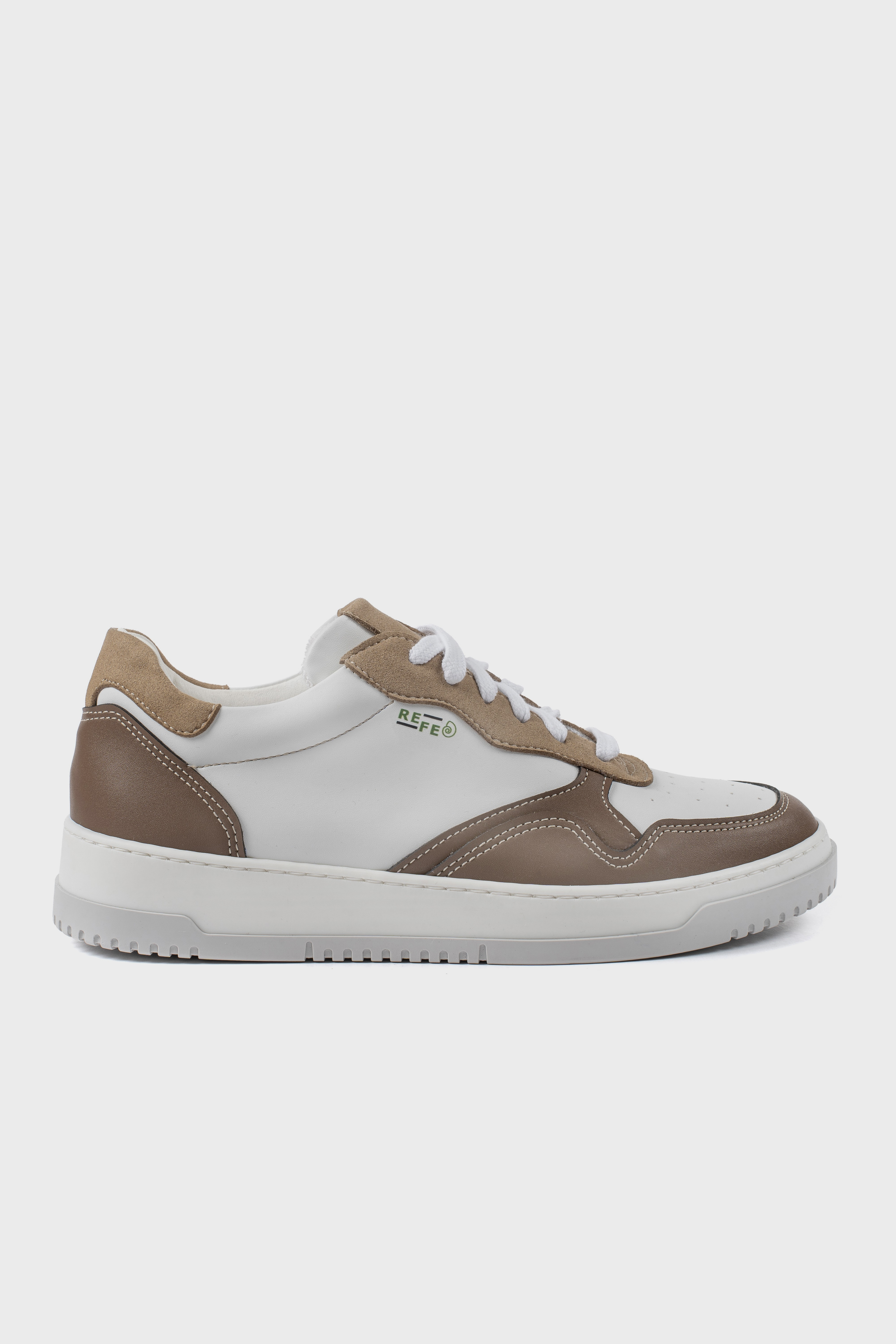 Risorse Future Herren vegan Sneaker Wave Taupe/Haselnuss