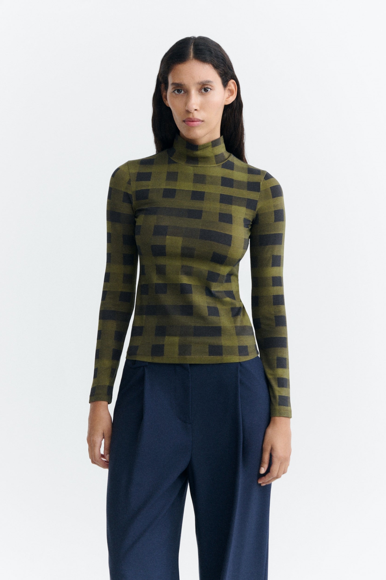 Thinking mu Damen vegan Top Ellen Green Tangle