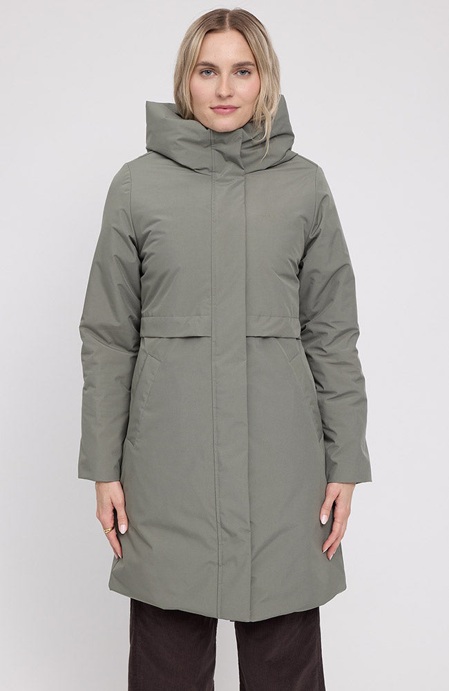 Mazine womens vegan Jacket Basic Padded Light Green