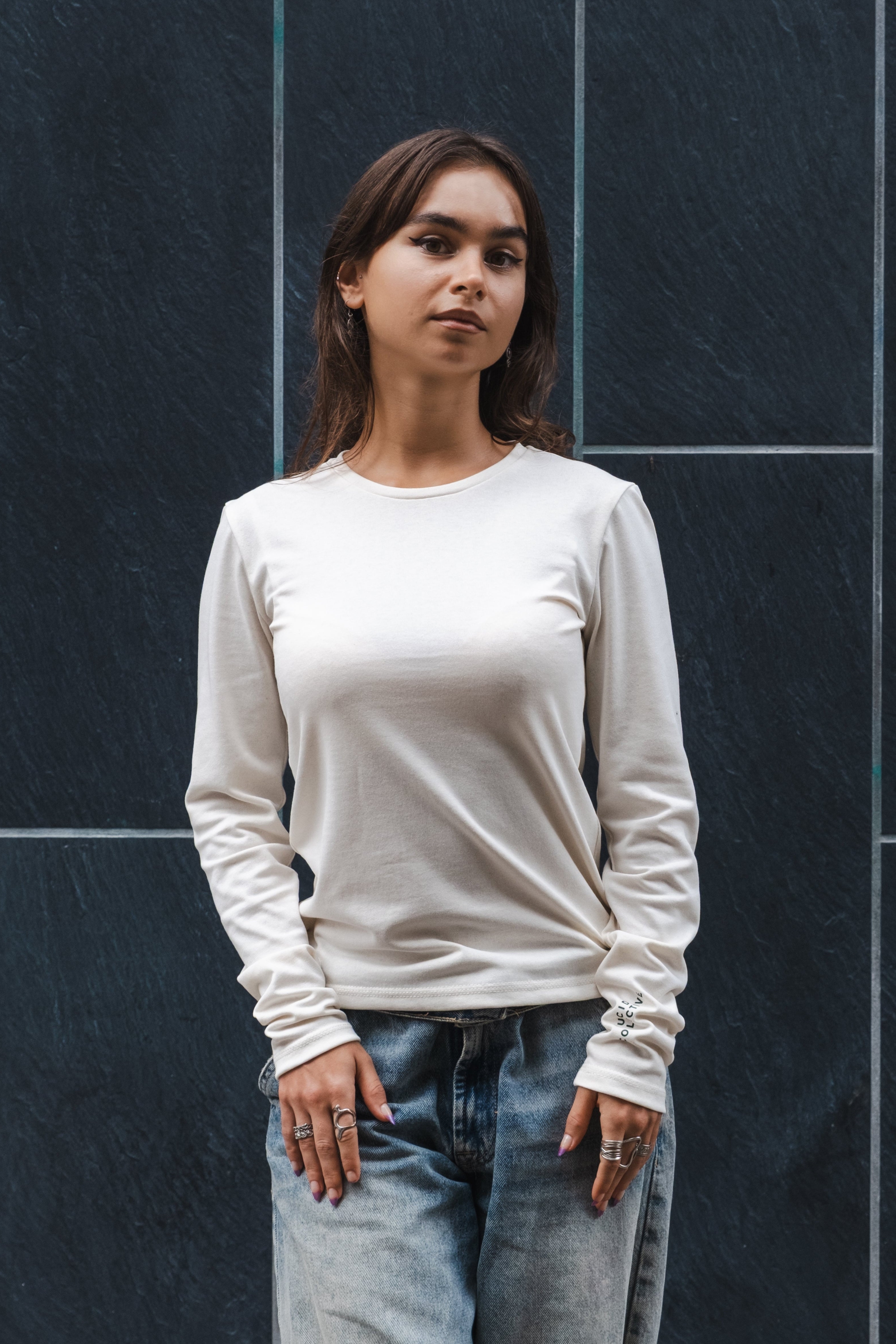 Lucid Collective Damen vegan Langarmshirt Feel Damen