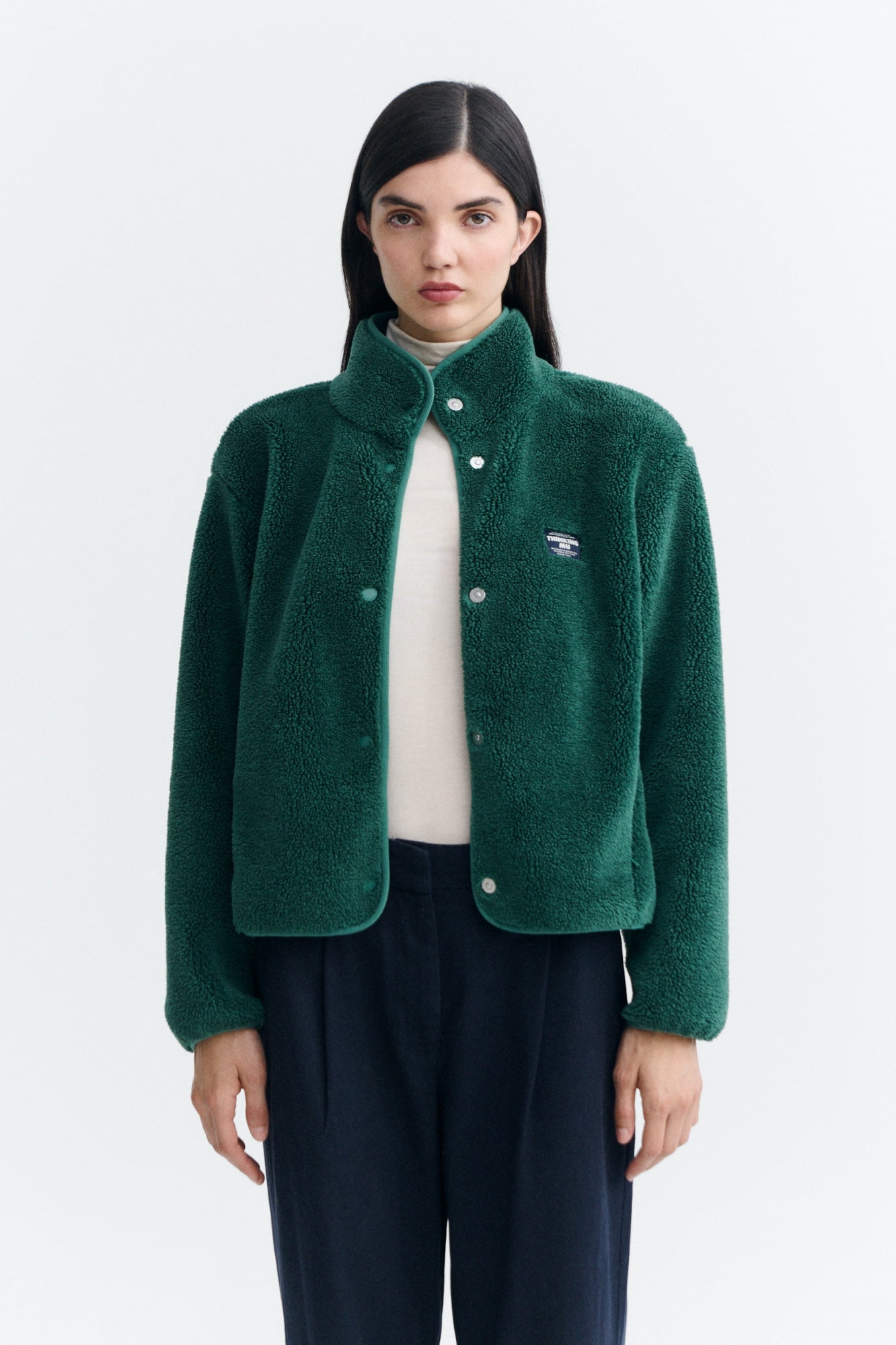 Thinking MU womens vegan Jacket Kourtney Green