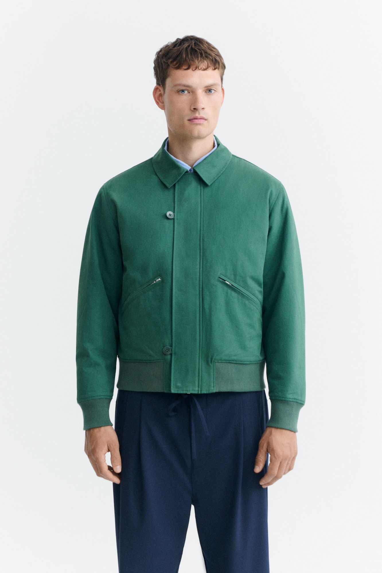 Thinking MU Herren vegan Jacke Amir GrÃ¼n