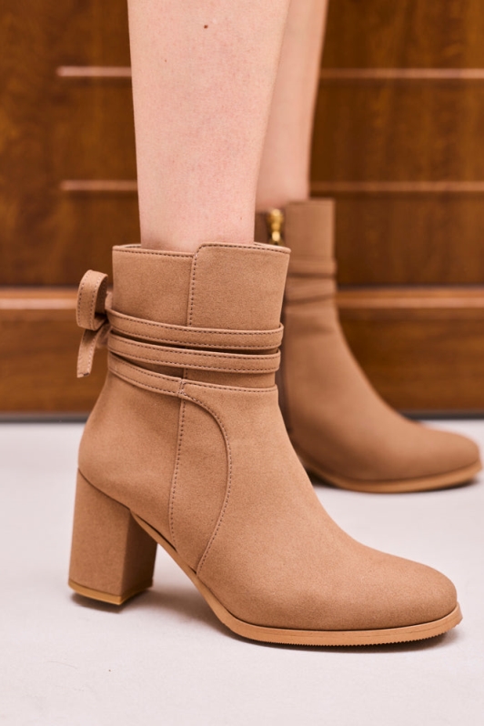Minuit Sur Terre womens vegan Boots Avenir Mocha Brown