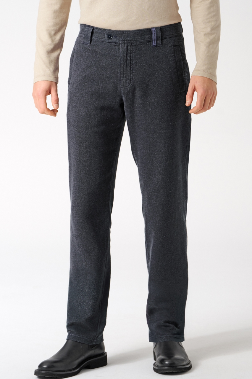 HempAge Herren vegan Chino Hose Marineblau