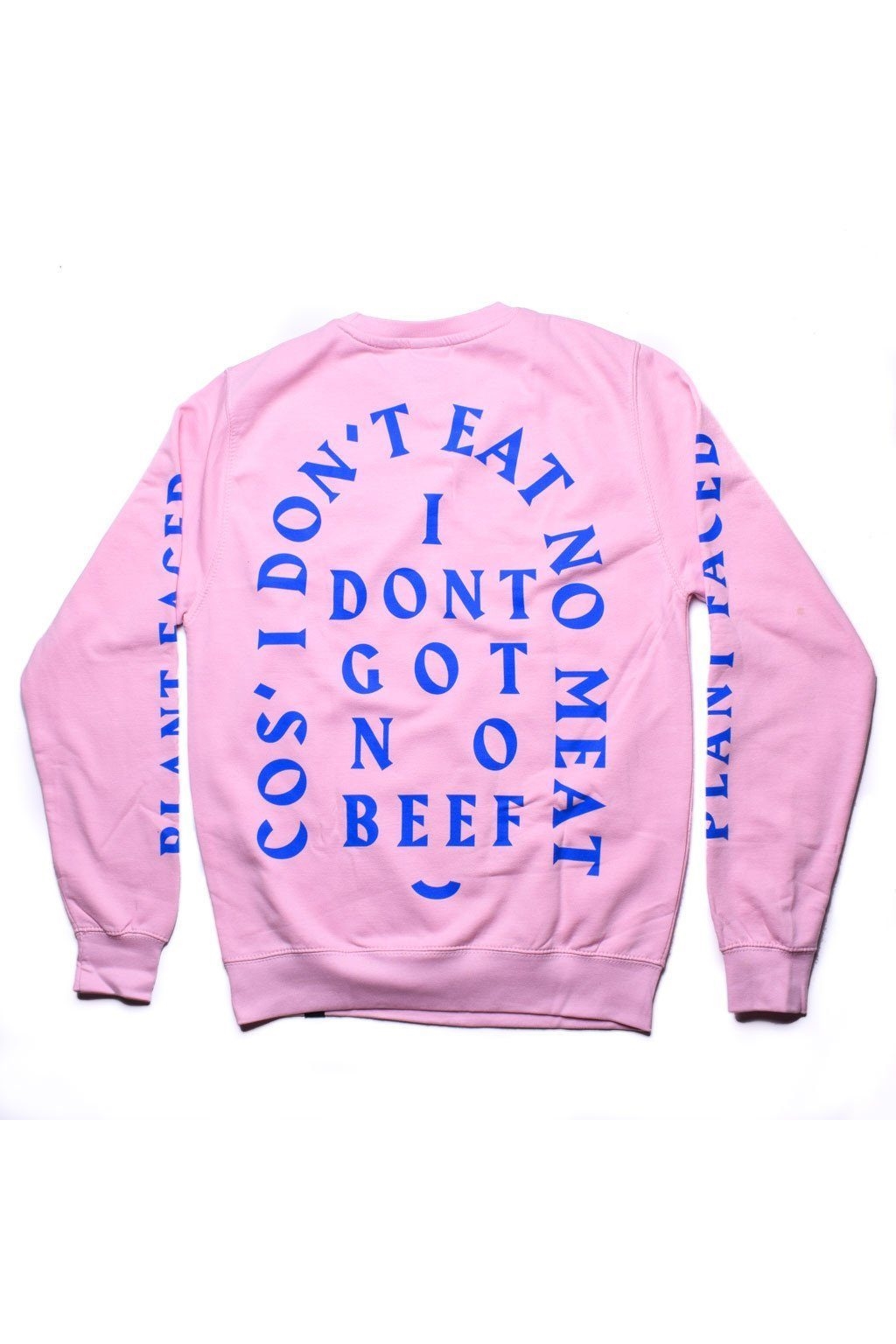 Image of Plant Faced Clothing dames vegan No Beef Sweater Unisex
