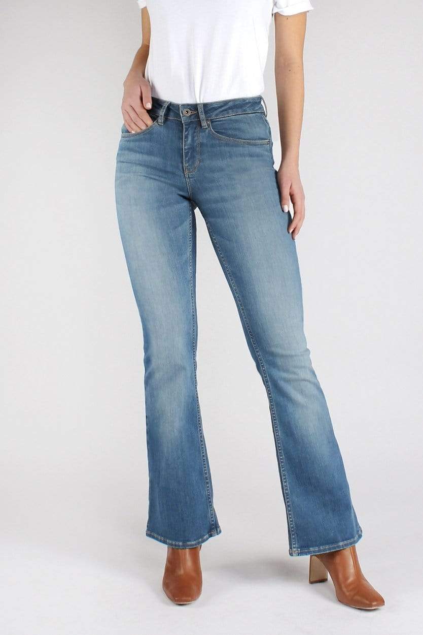 Kuyichi Damen vegan Jeans Amy Essential Mittelblau