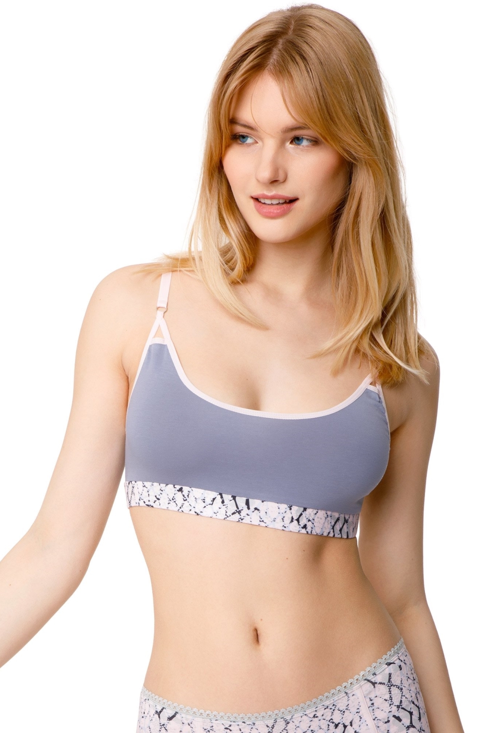 VATTER womens vegan Bralette Paula Snake
