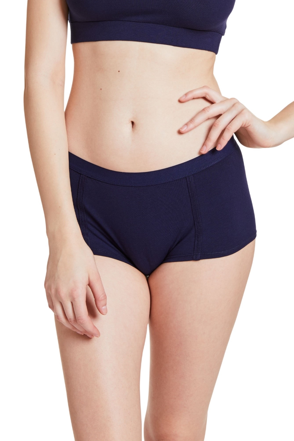 VATTER womens vegan Shorts Emma Navy