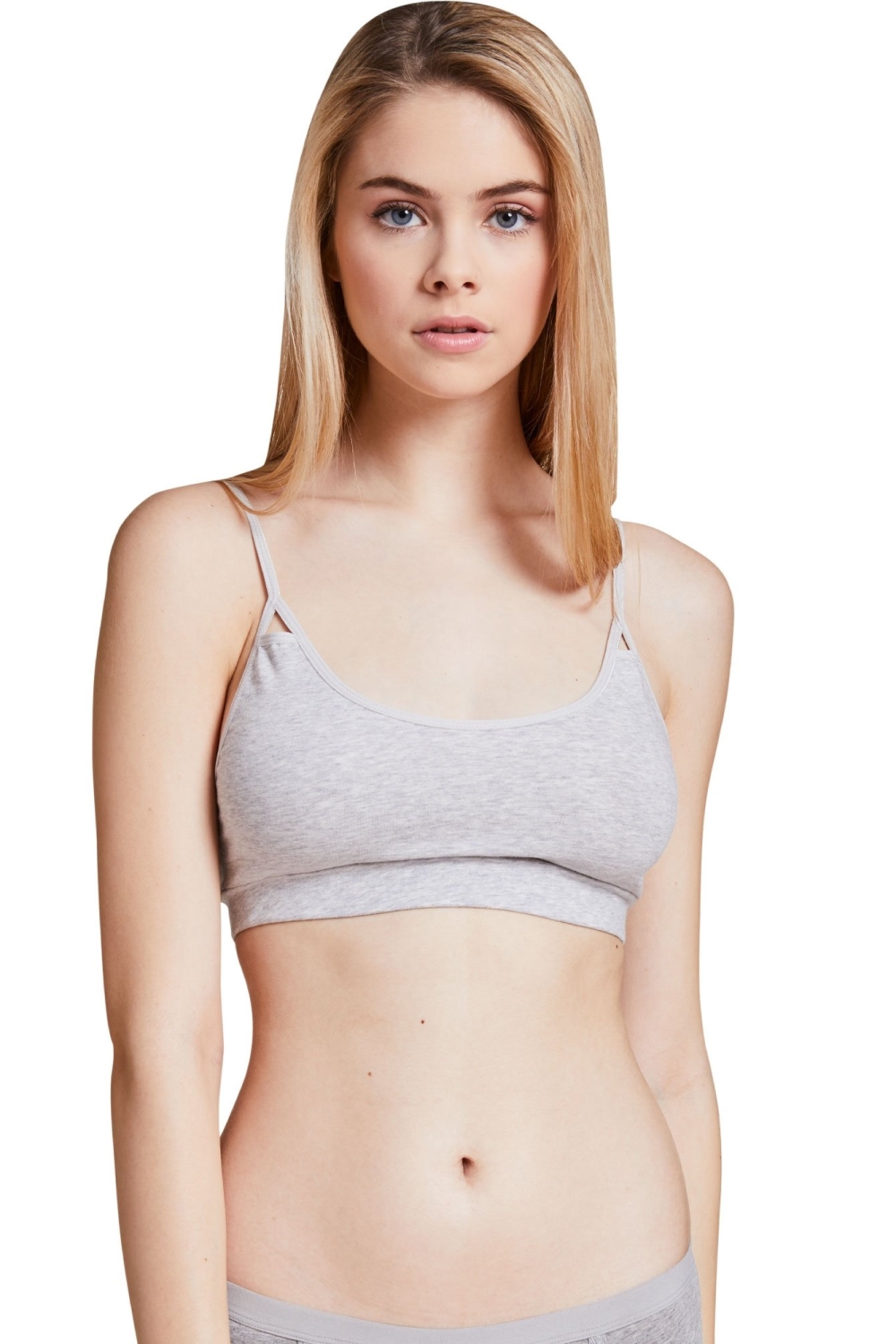 VATTER womens vegan Bralette Paula Grey