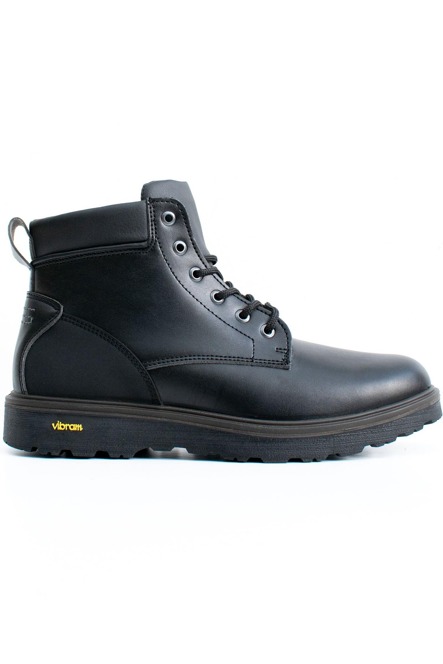 Will's Vegan Store Herren vegan Schuhe Wasserdicht Urban Schwarz
