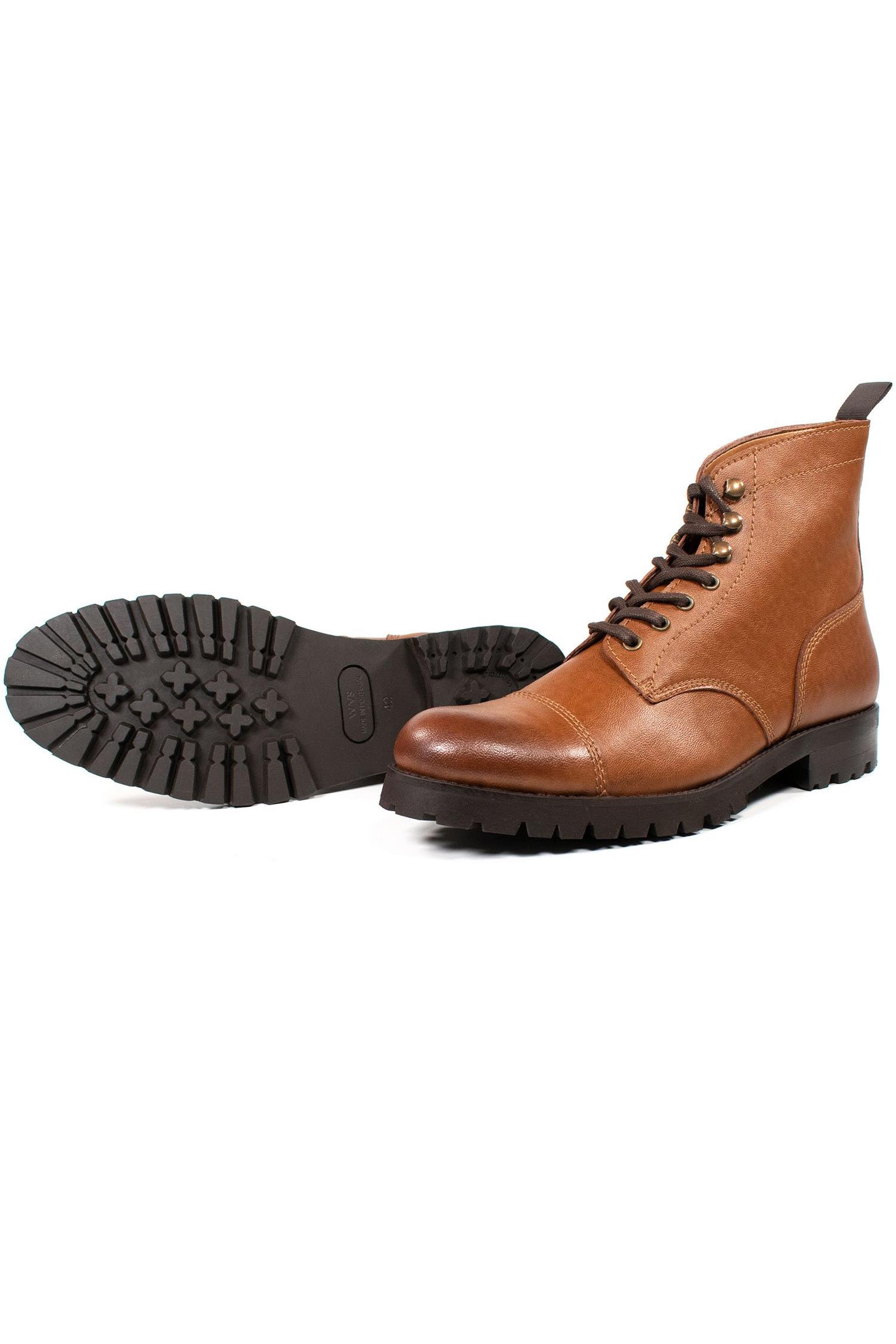 Image of Will's Vegan Store mannen vegan Work Boots Light Brown