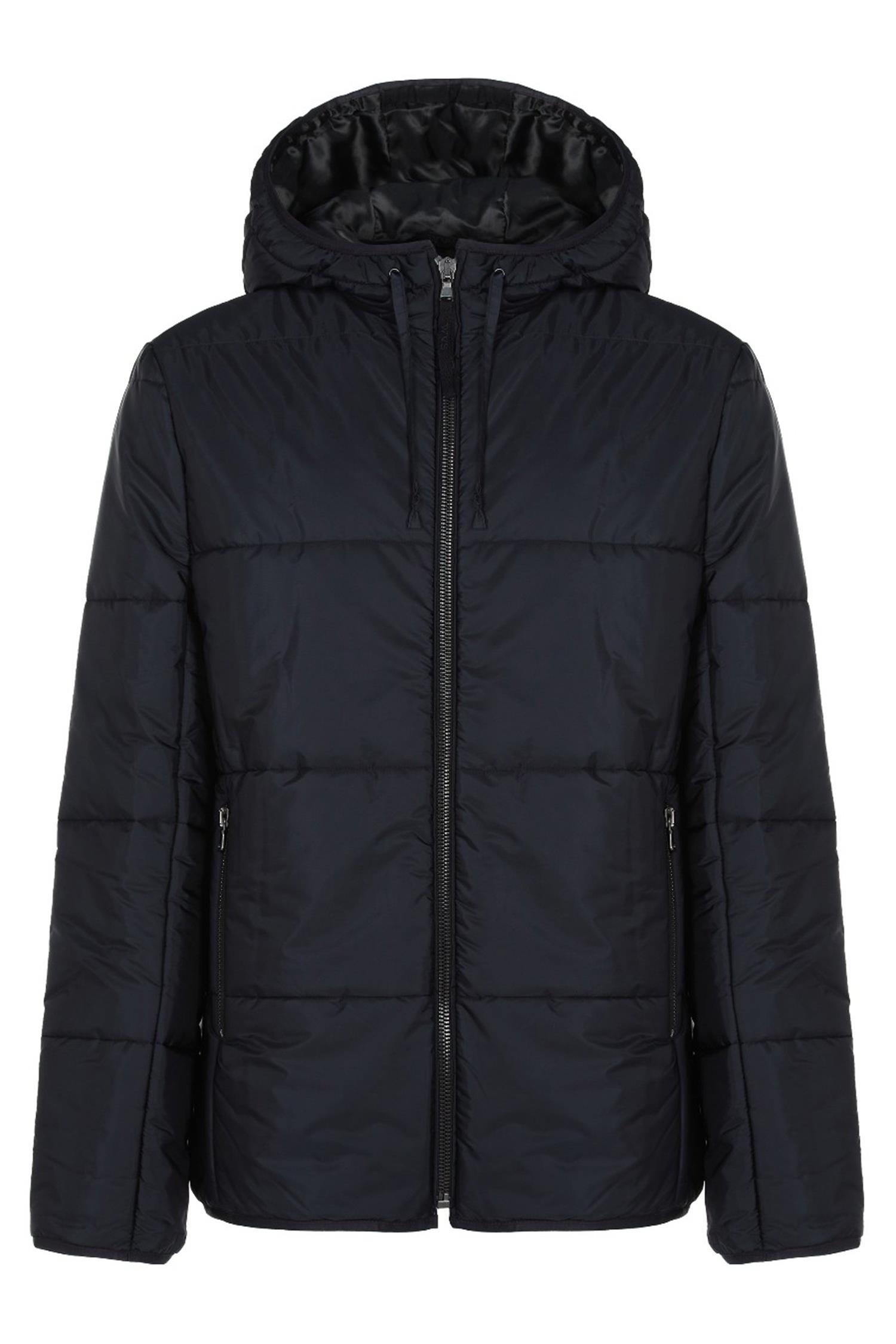 Image of Will's Vegan Store dames vegan Puffer Capuchon Zwart