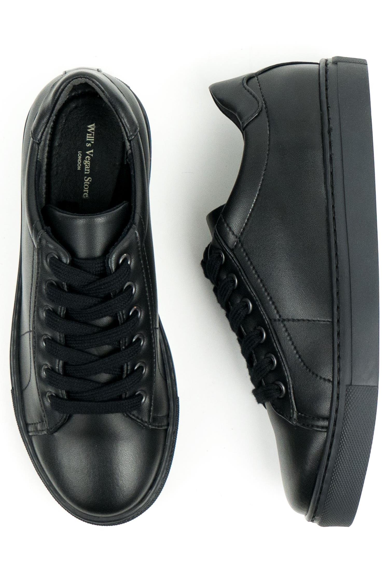 Will's Vegan Store unisex vegan Sneakers Ny Black