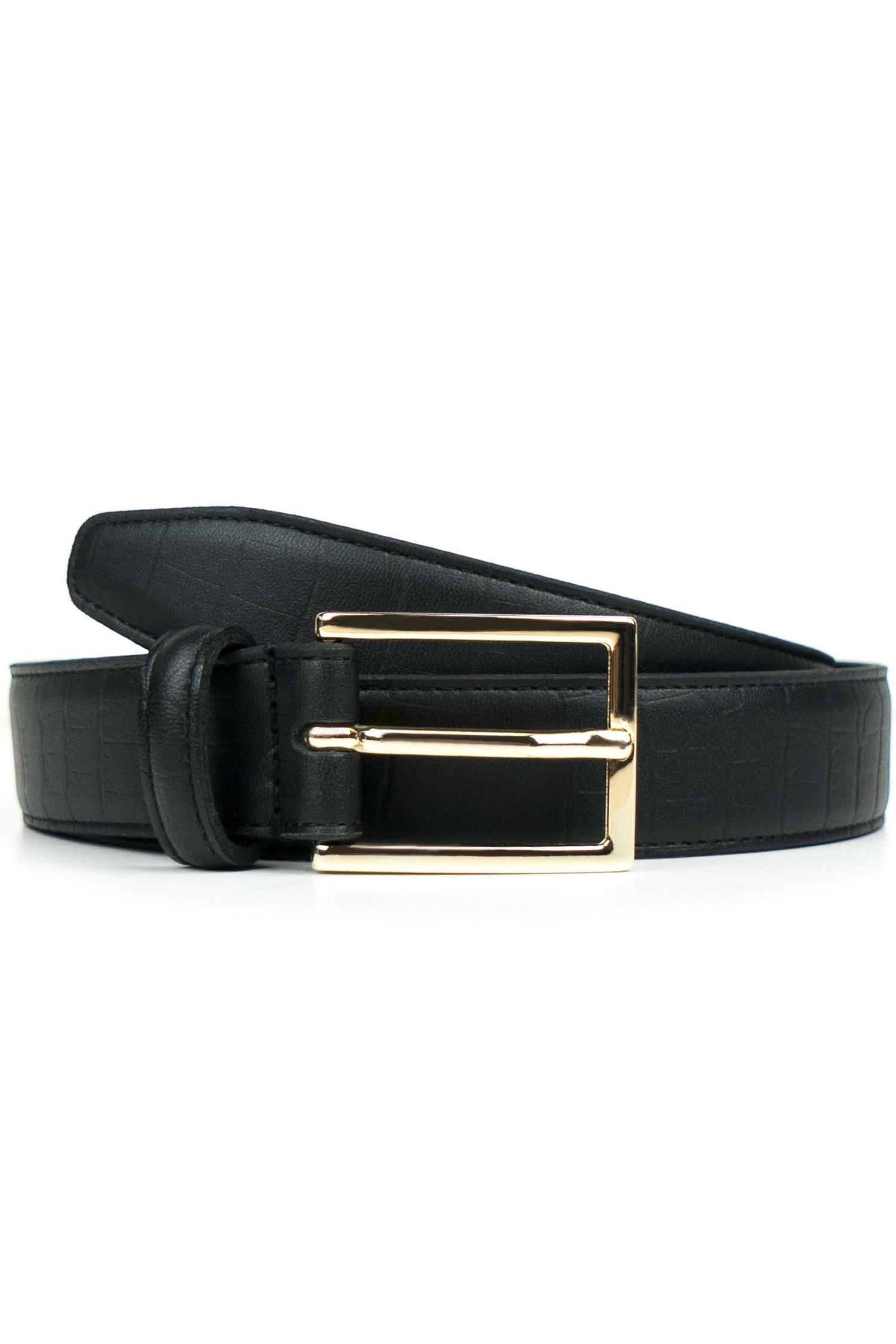 Will's Vegan Store men vegan Belt Luxe 3cm Black