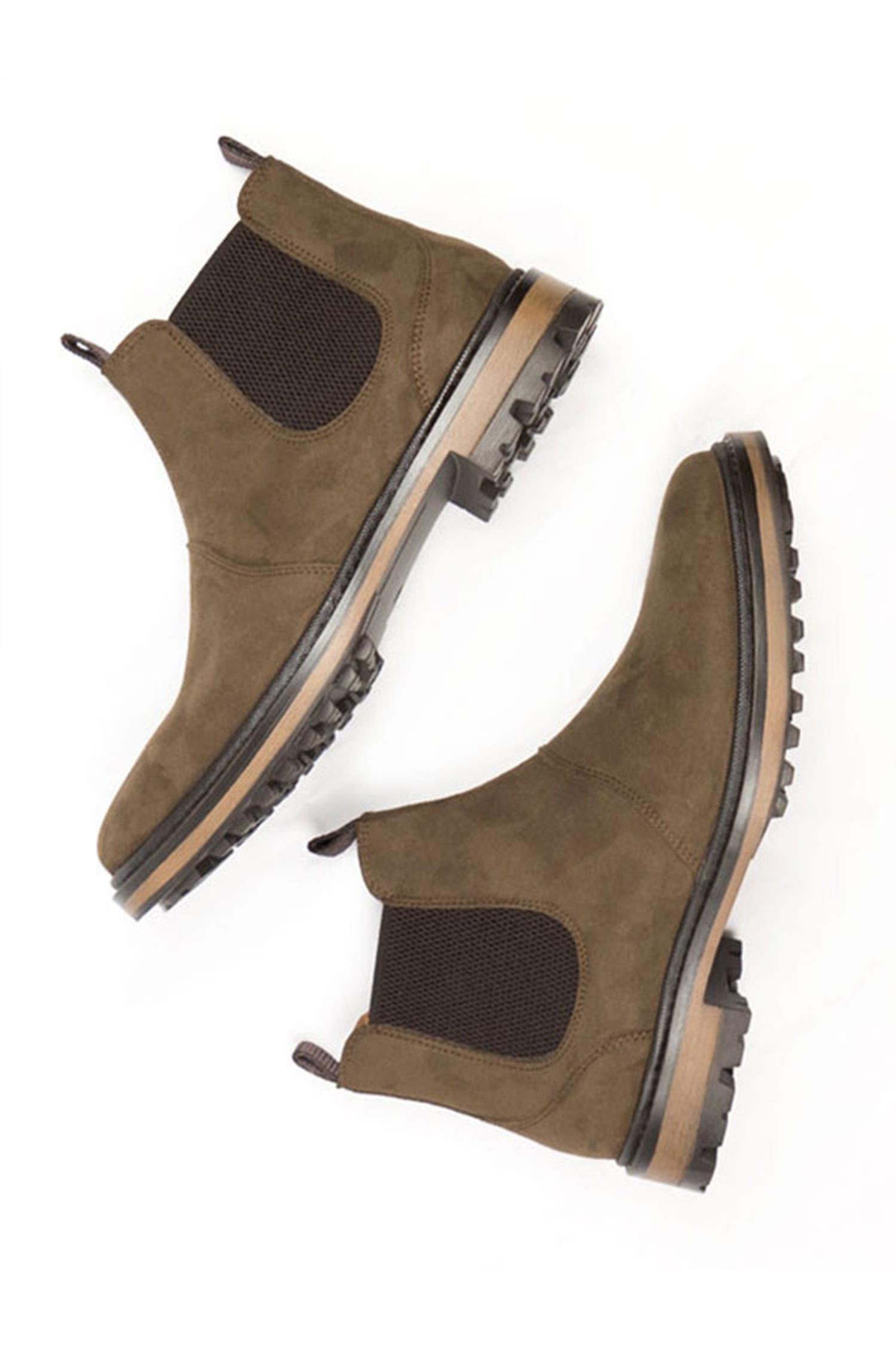 Image of Will's Vegan Store dames vegan Chelsea Boots Continental Donkerbruin