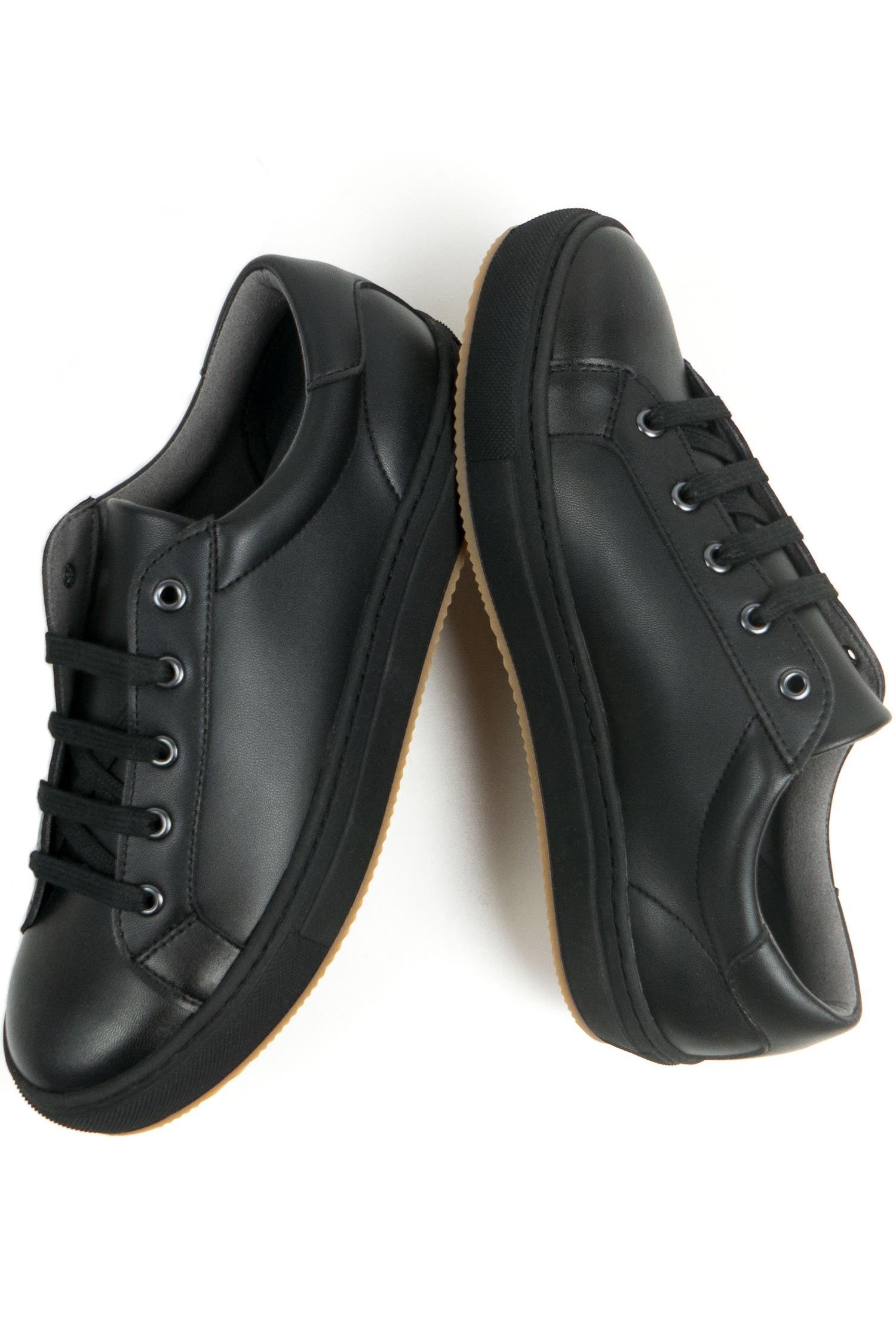 Will's Vegan Store Damen vegan Sneaker Ny Schwarz
