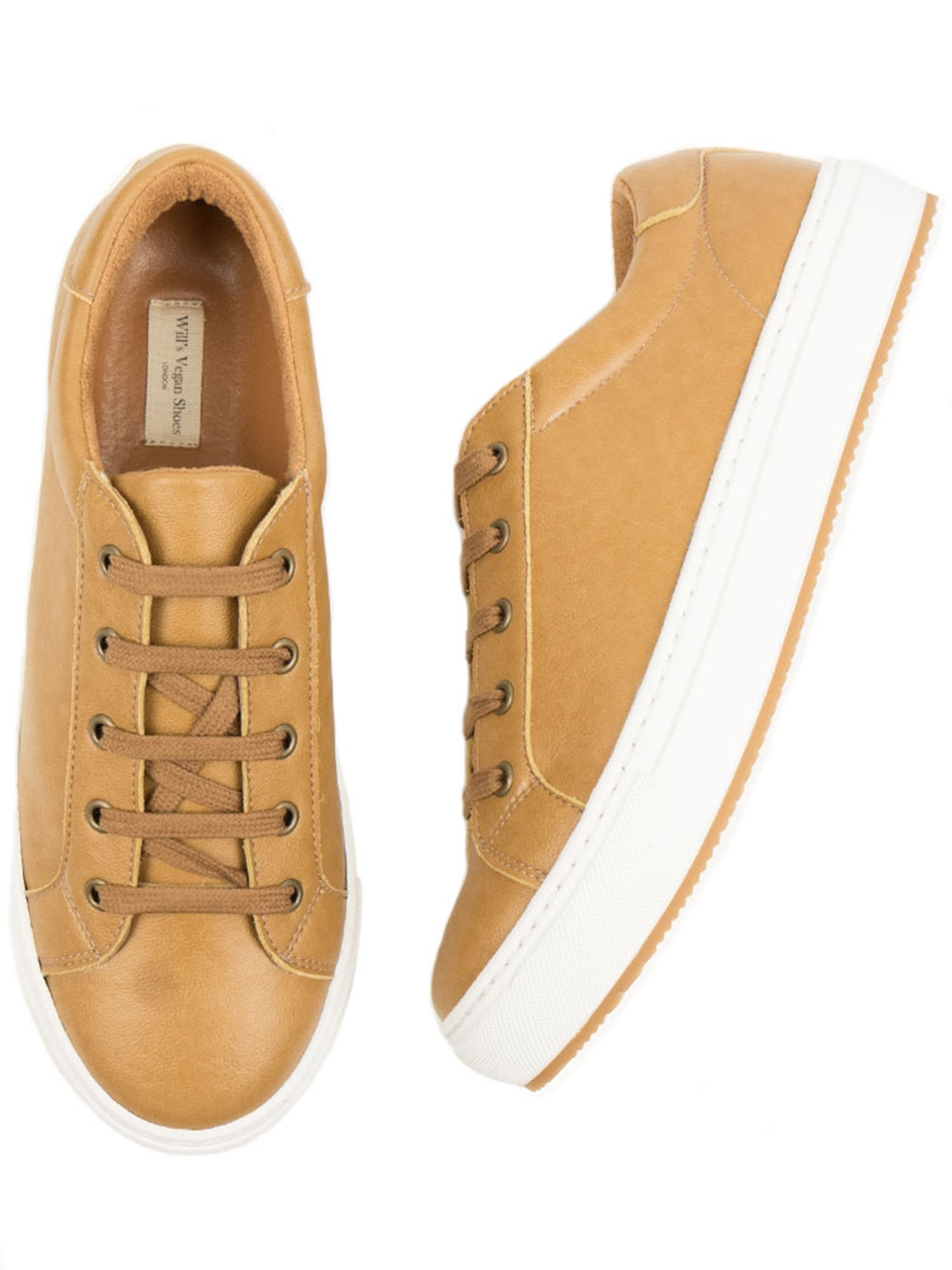 Will's Vegan Store Sneakers Smart Light Brown