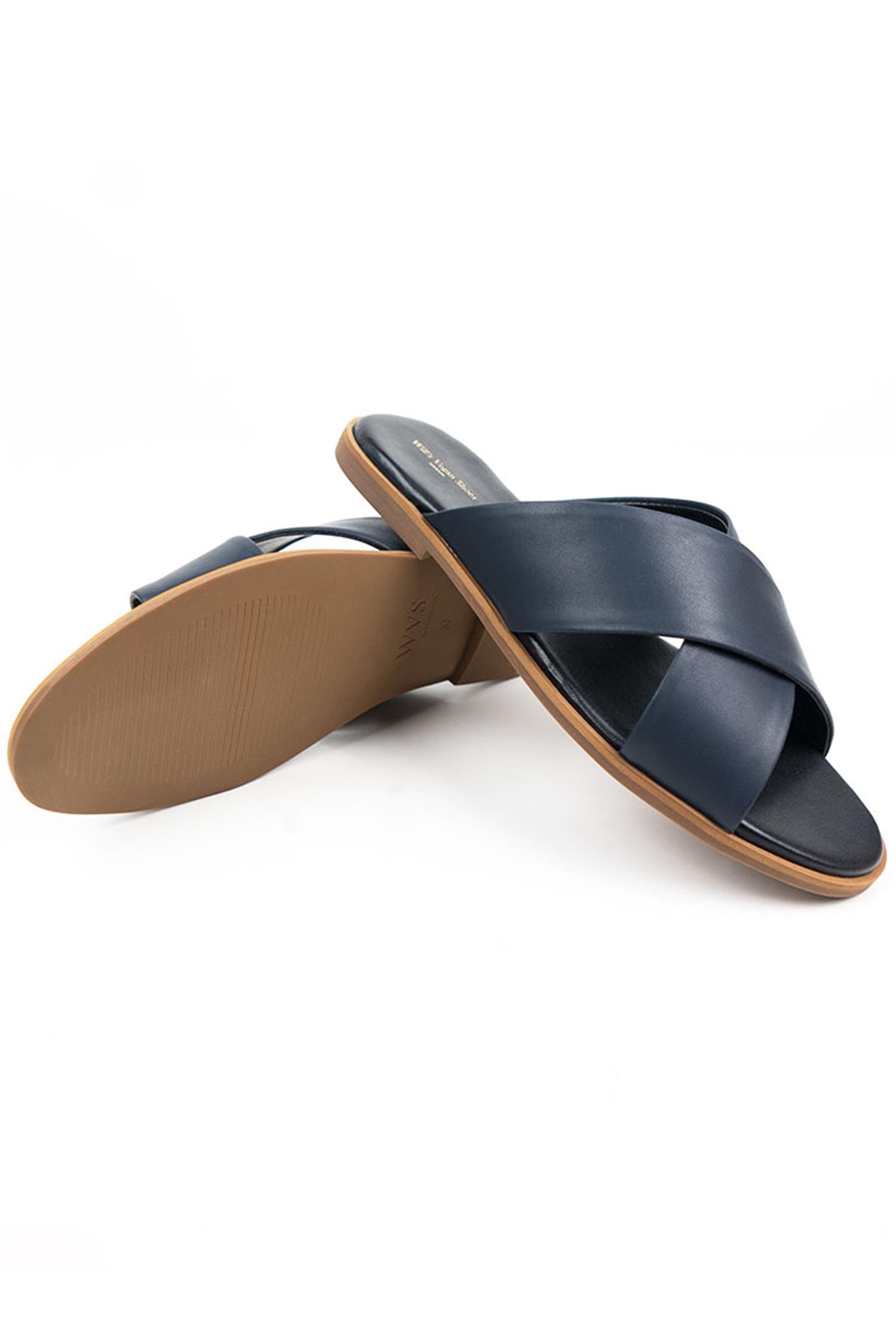 Will's Vegan Store womens vegan Slides Dark Blue