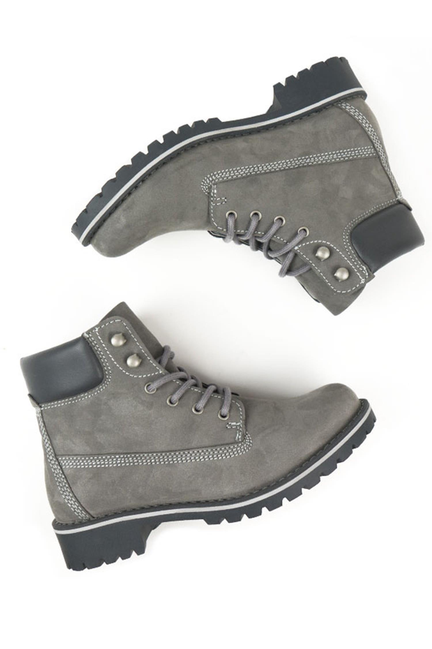 Image of Will's Vegan Store dames vegan Dock Boots Grijs