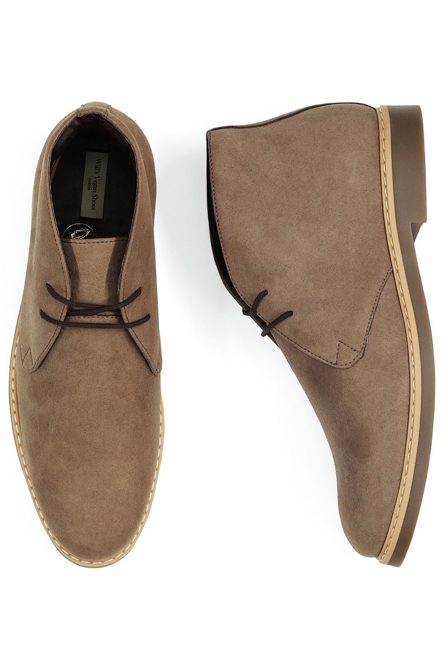 Image of Will's Vegan Store mannen vegan Desert Boots Signature Taupe