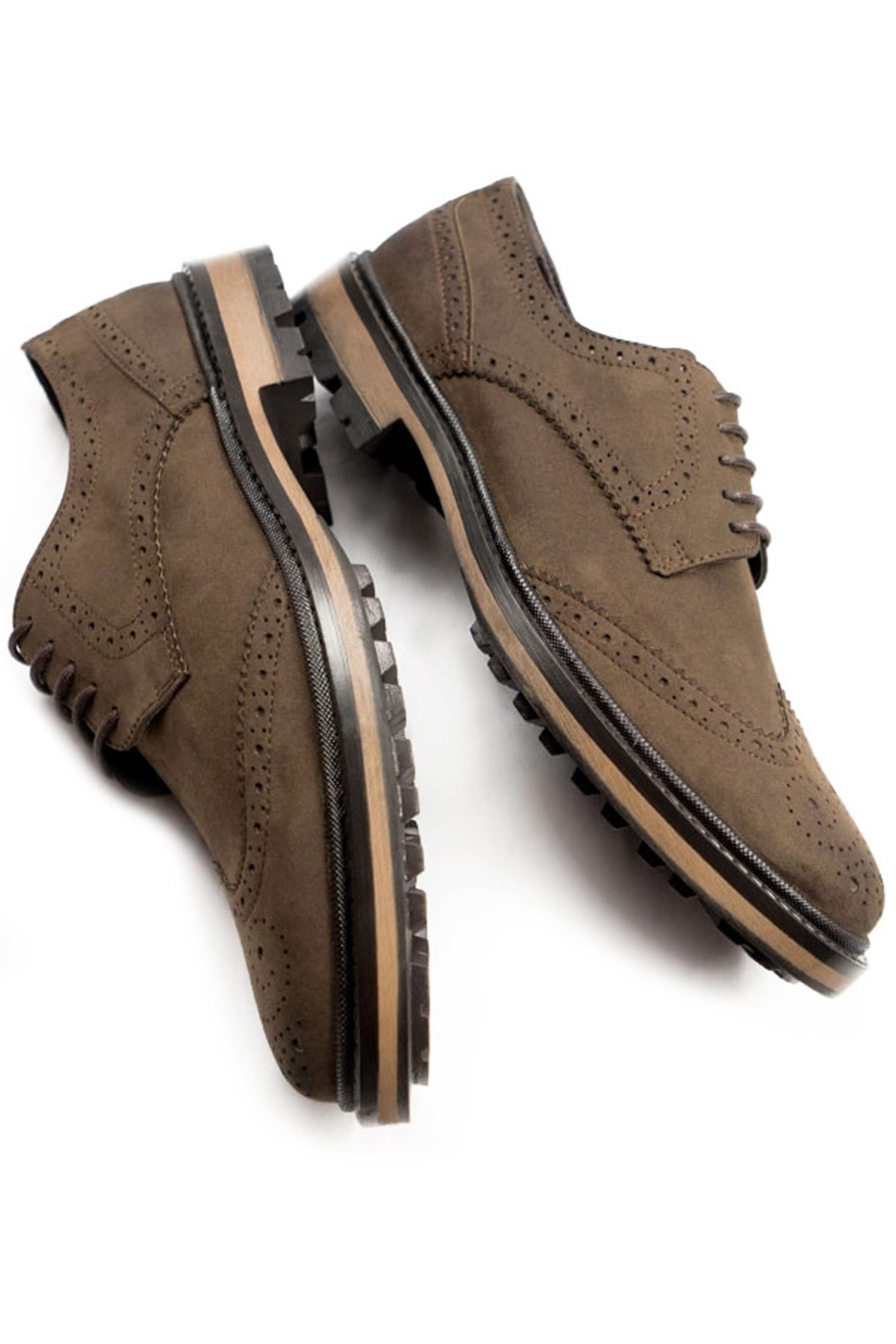 Image of Will's Vegan Store mannen vegan Brogues Continental Donkerbruin