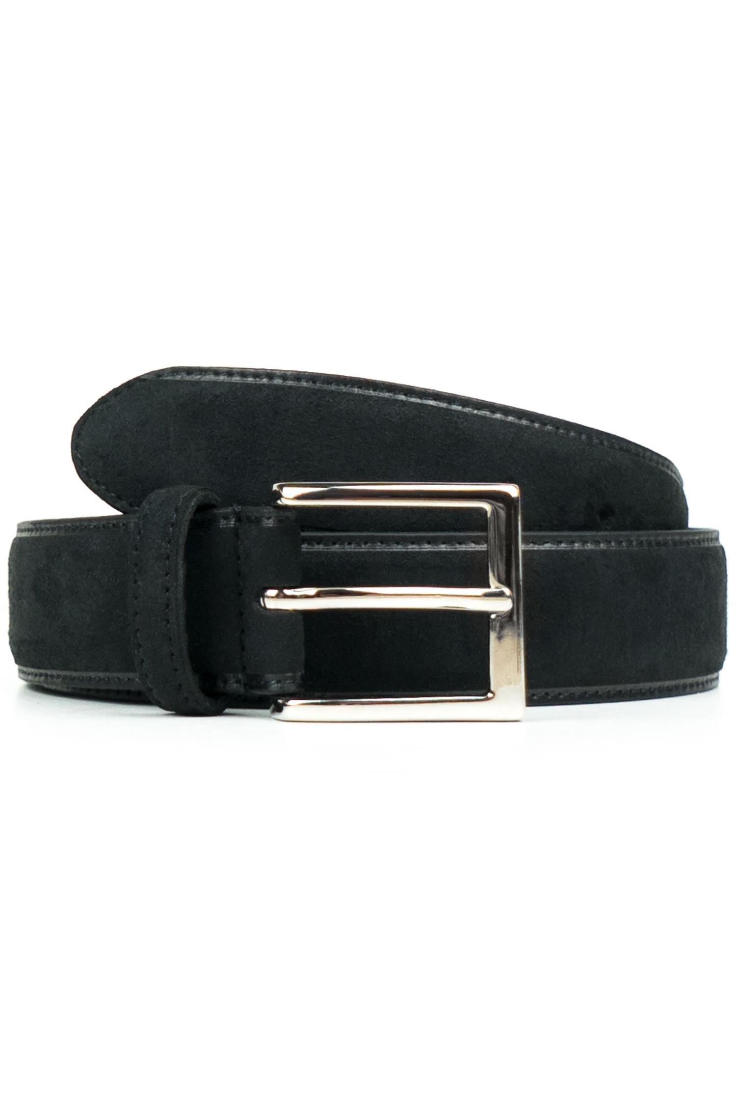 Will's Vegan Store men vegan Belt Continental 3.5 Cm Black