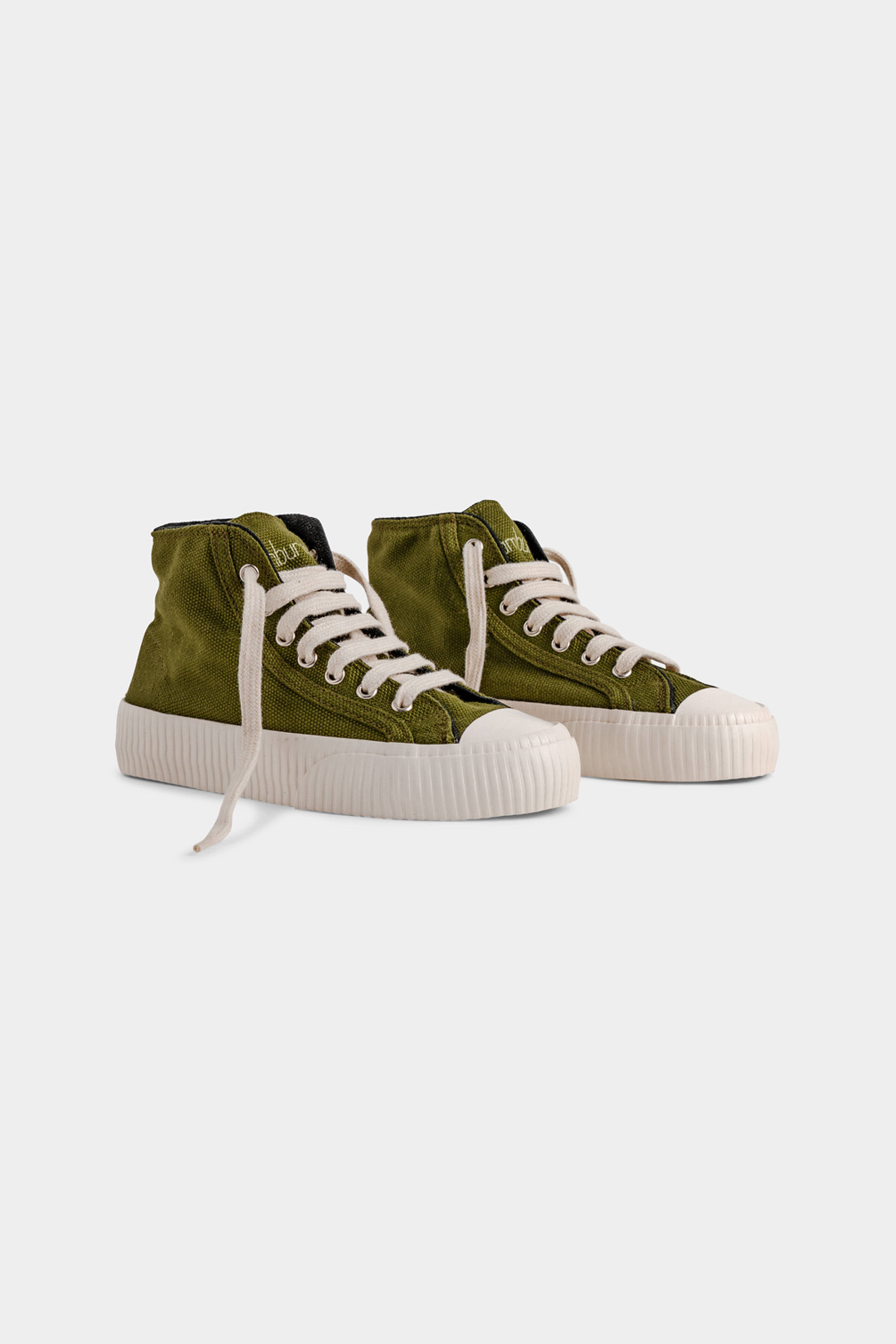 Image of Bamburista dames vegan Sneakers Ladybug Hoog Mos