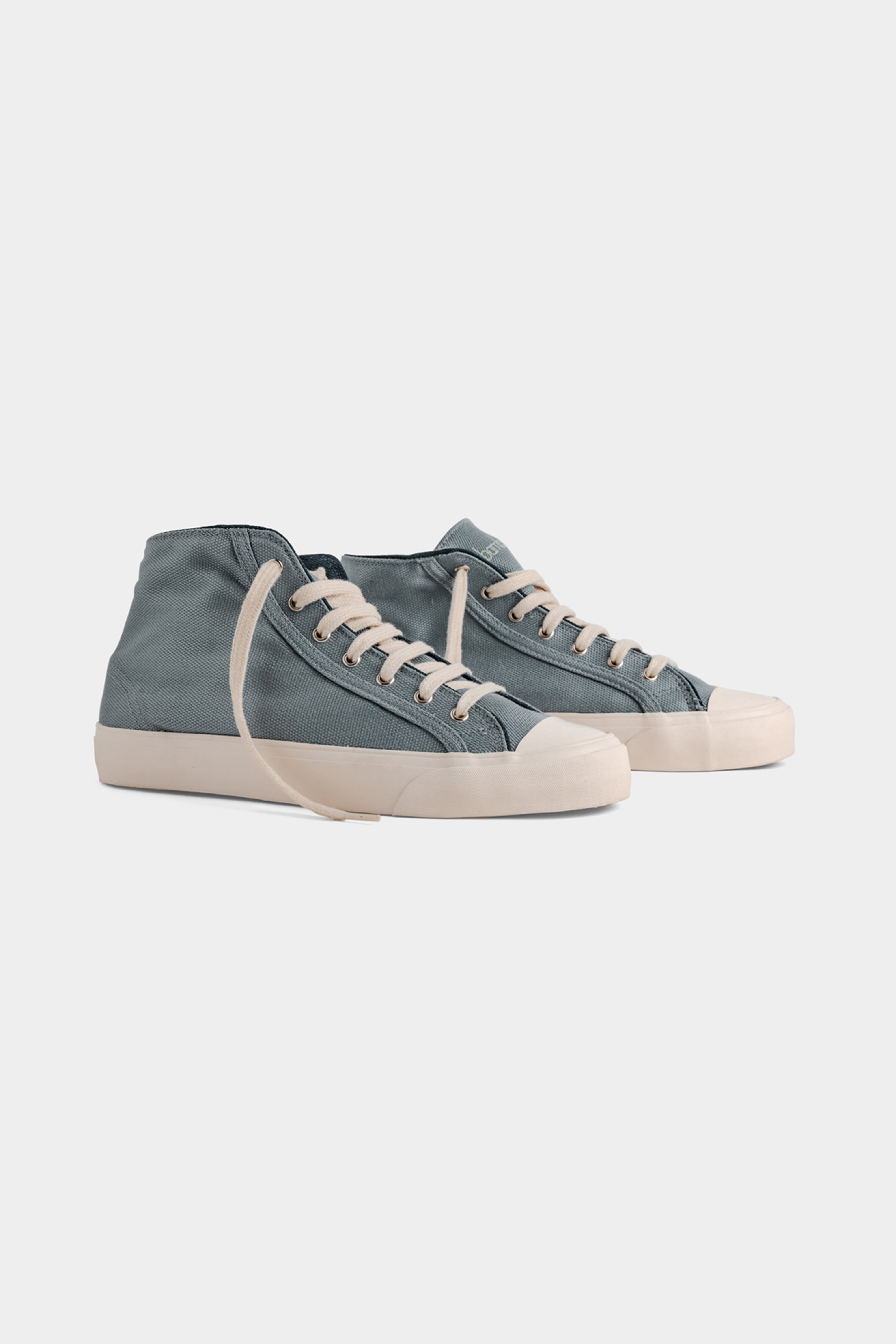 Bamburista Herren vegan Sneakers Grasshopper High Denim