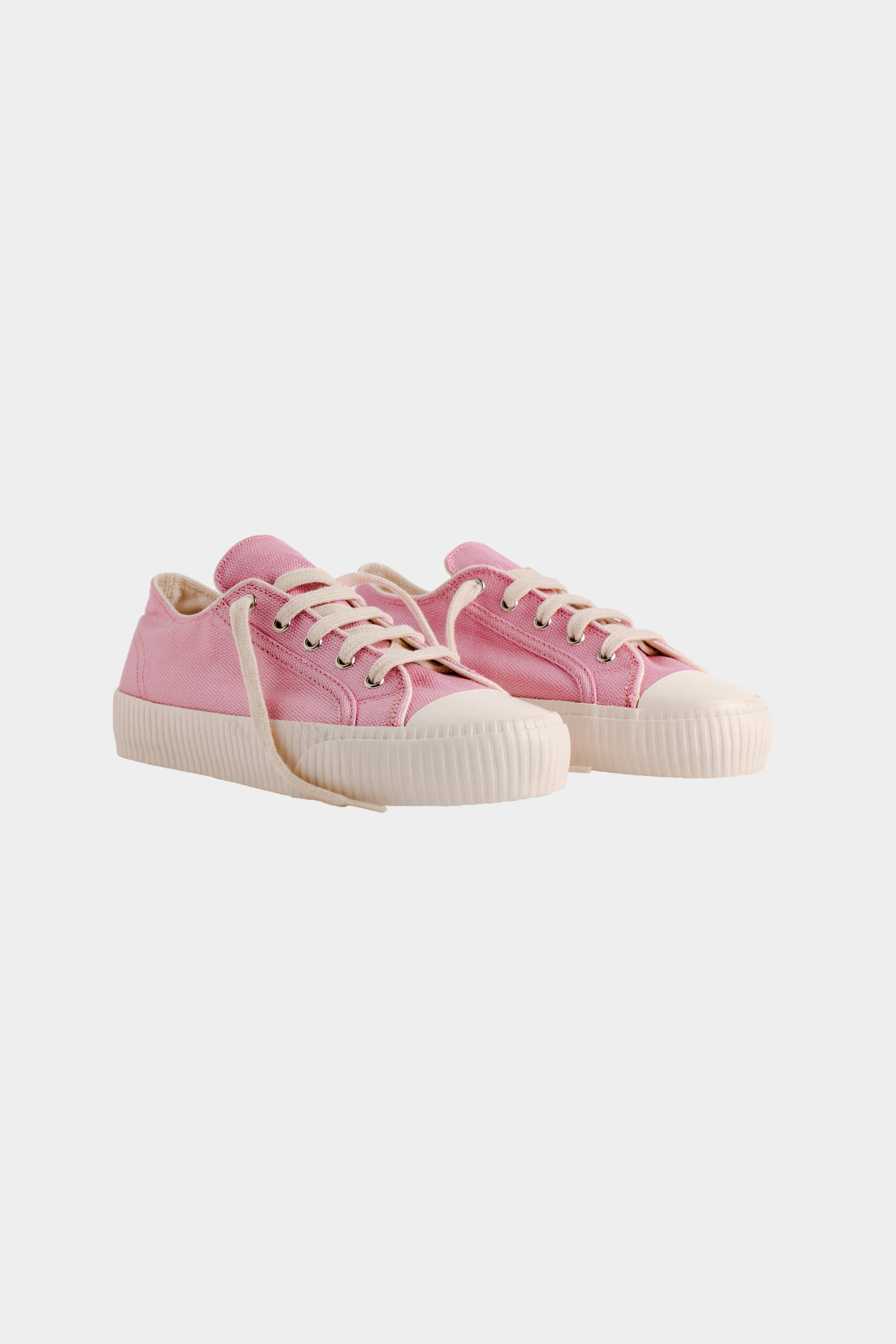Image of Bamburista dames vegan Sneakers Ladybug Laag Roze