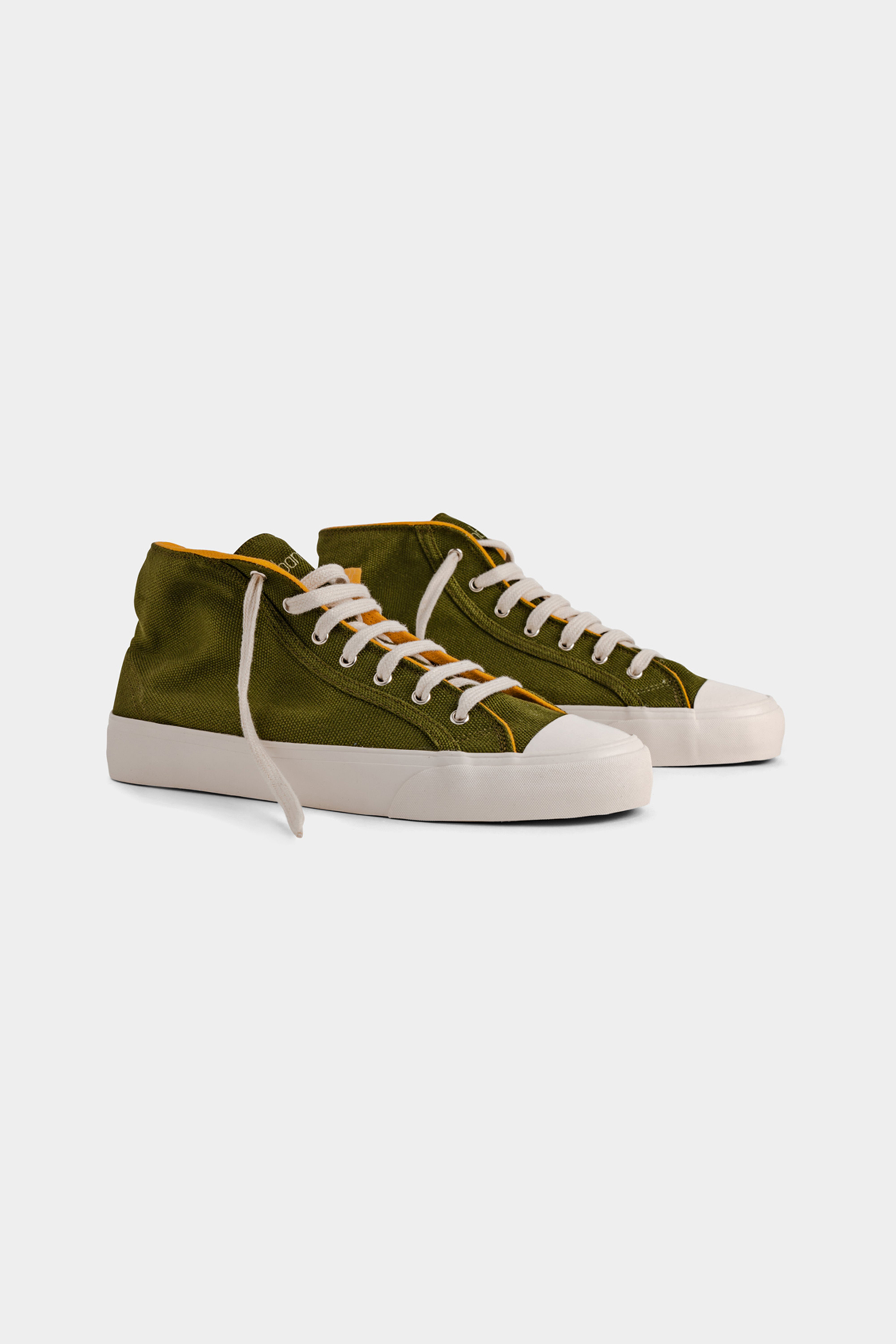 Bamburista Herren vegan Sneaker Grasshopper High Moss