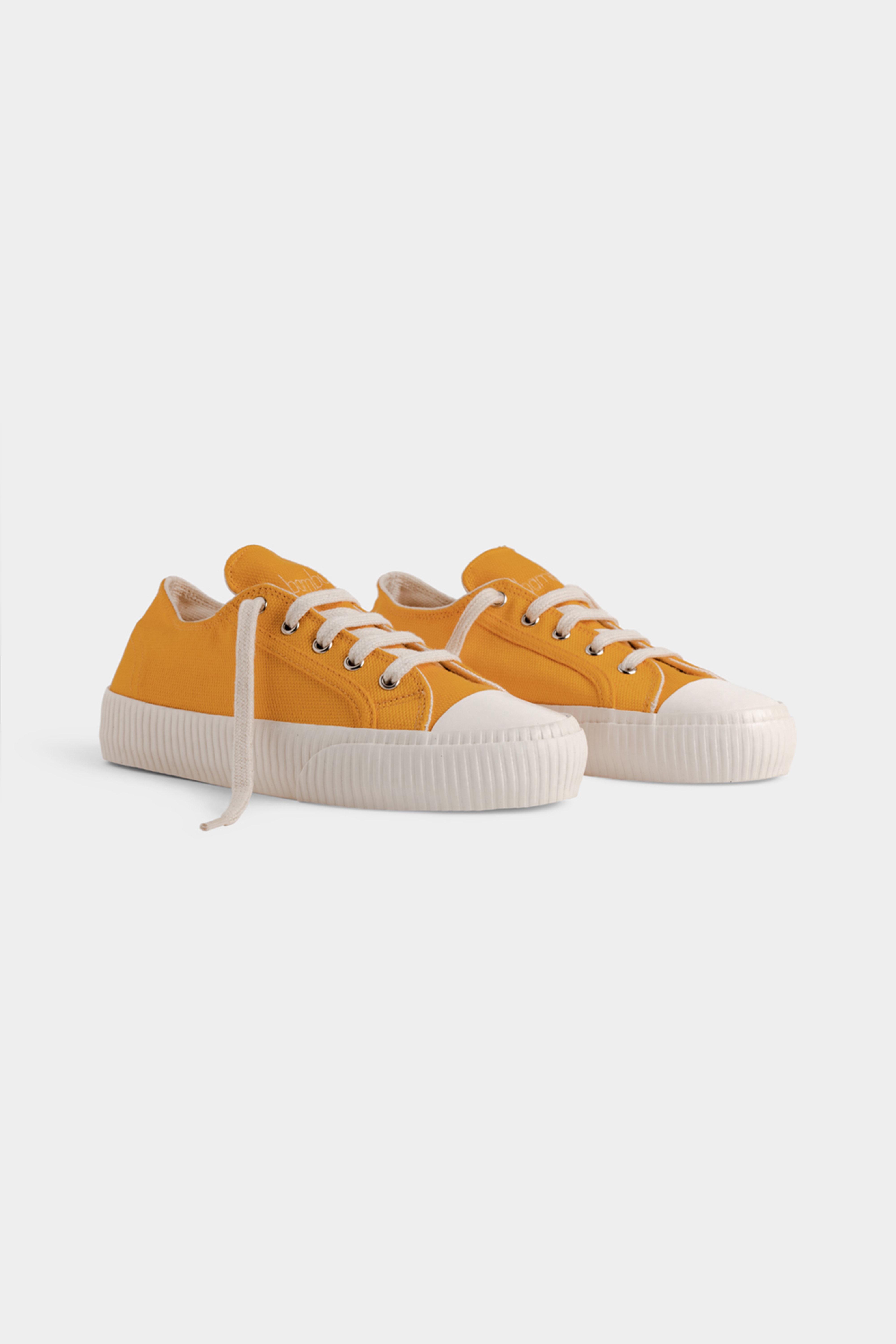 Image of Bamburista dames vegan Sneakers Ladybug Laag Geel