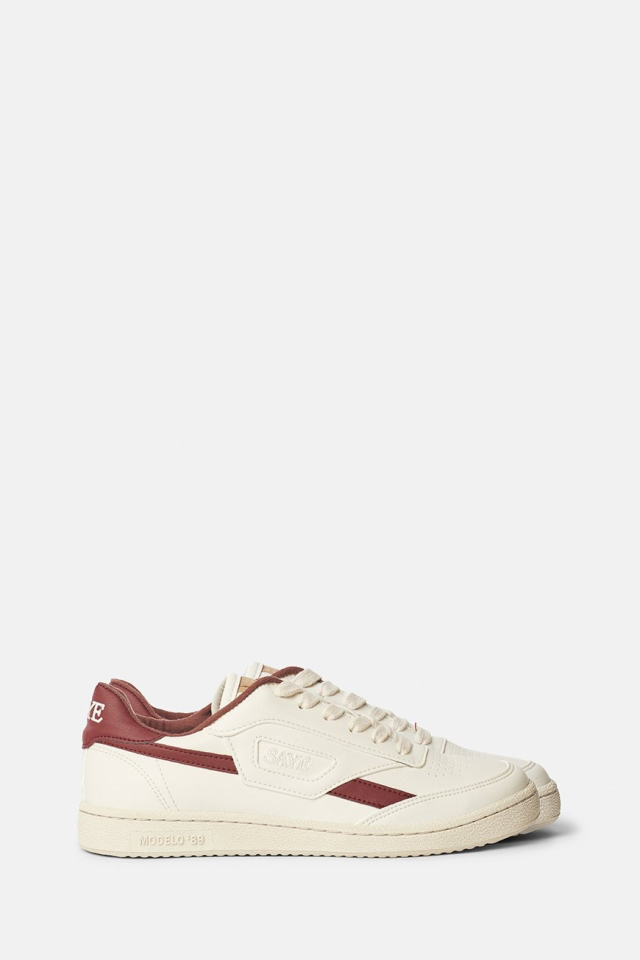 Image of SAYE mannen vegan Sneaker Modelo '89 Granaat