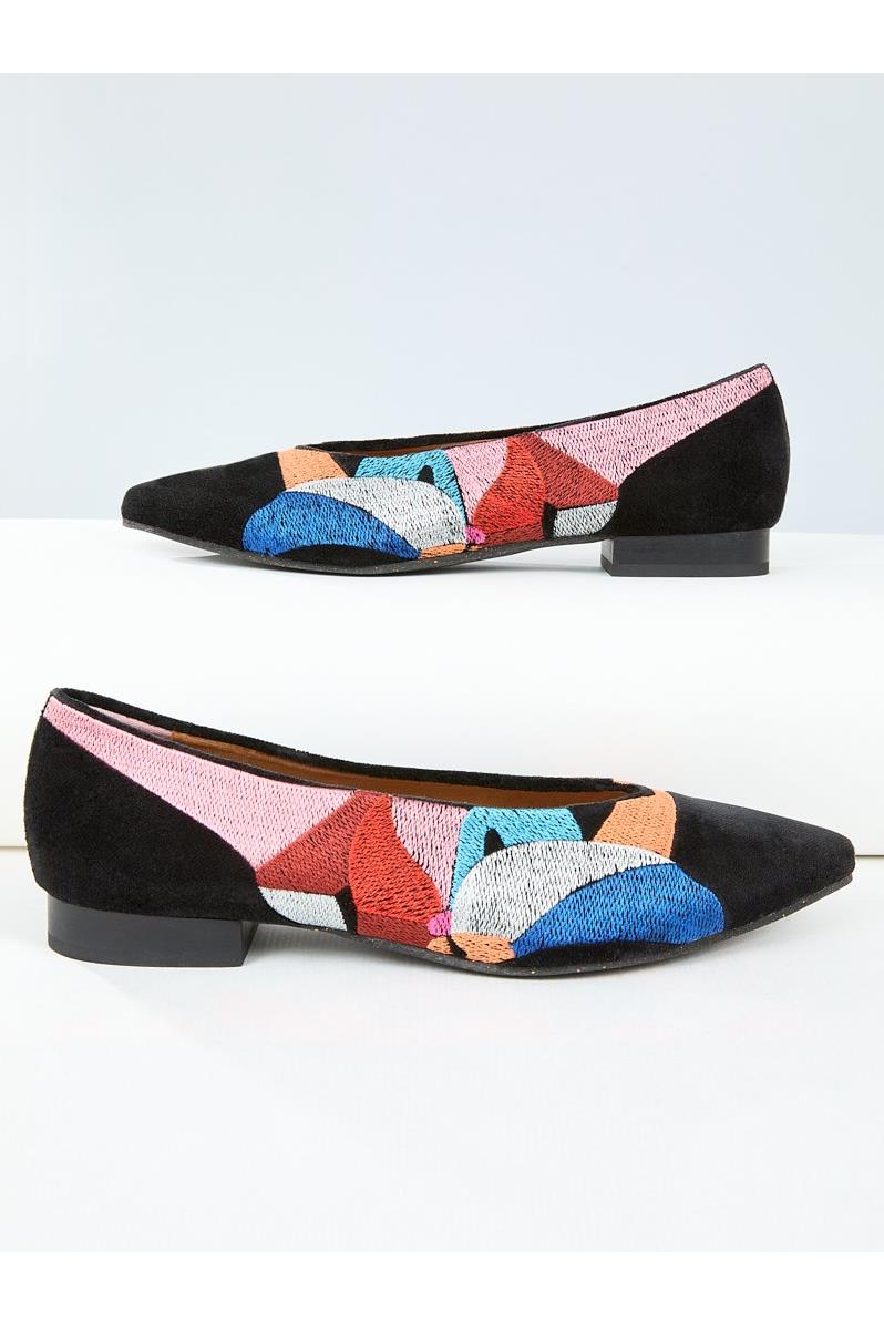 Momoc Damen vegan Ballerinas Paulinas