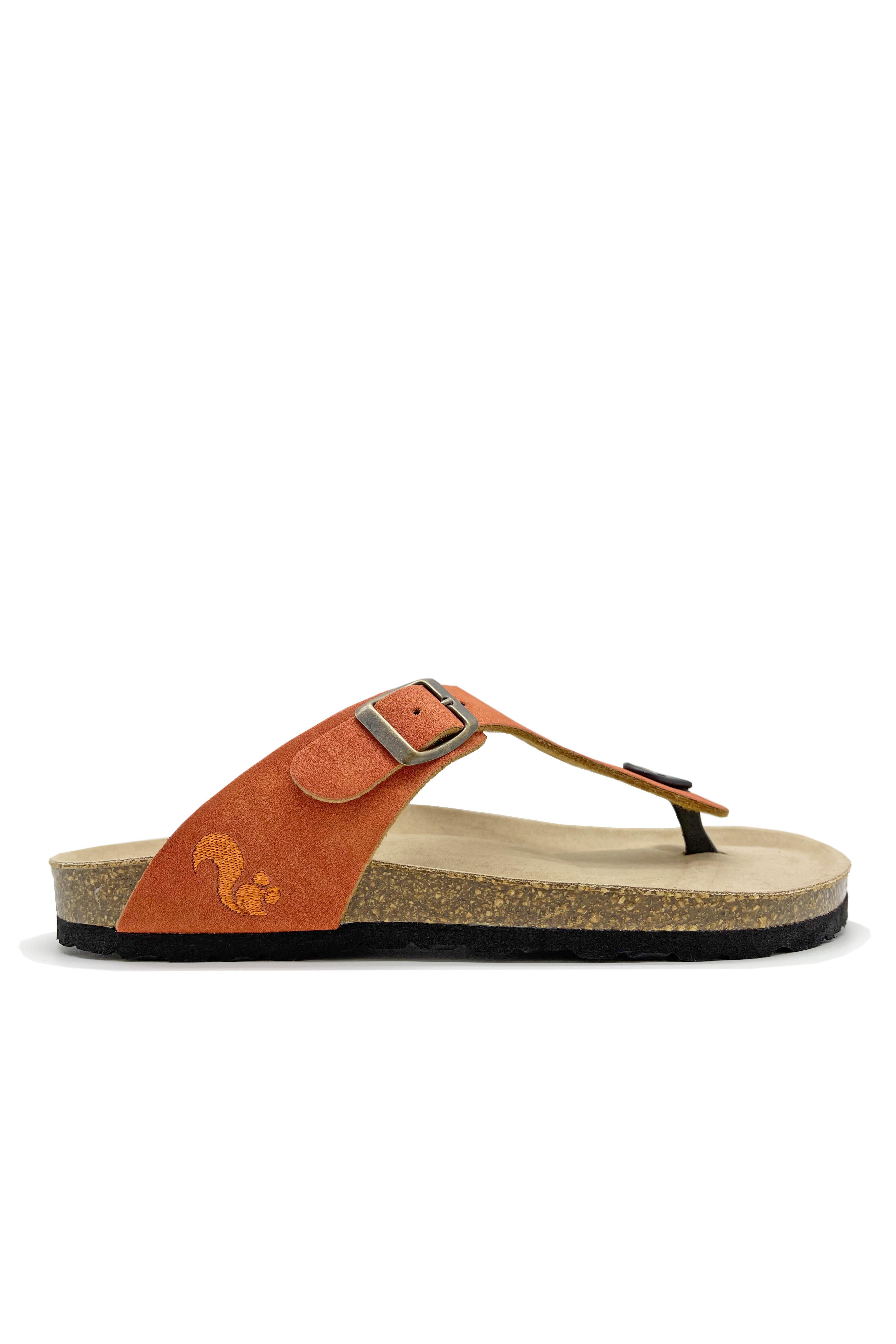 thies men vegan Flip Flops Rust