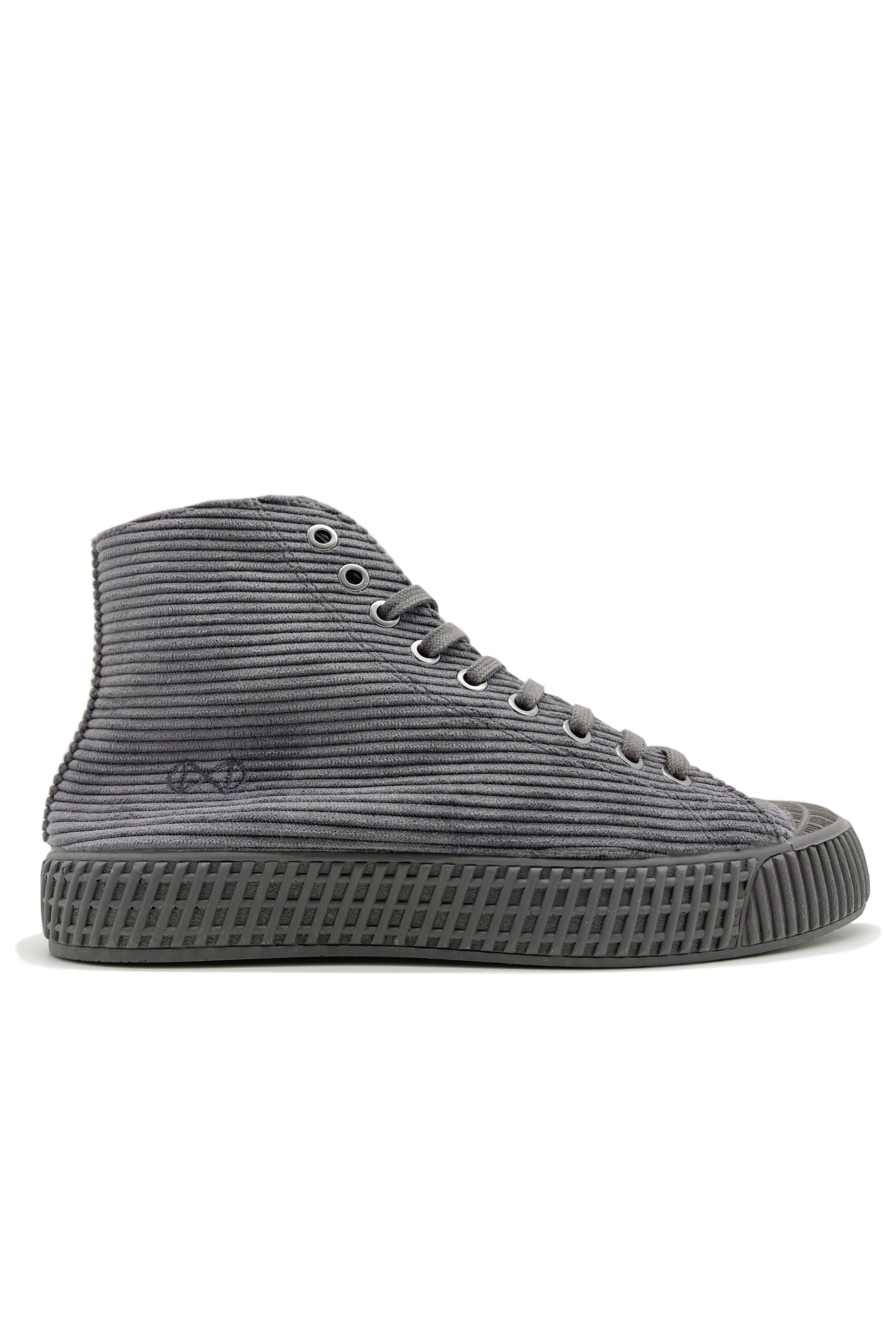 Nat-2 Herren vegan Sneaker Cord Dunkelgrau