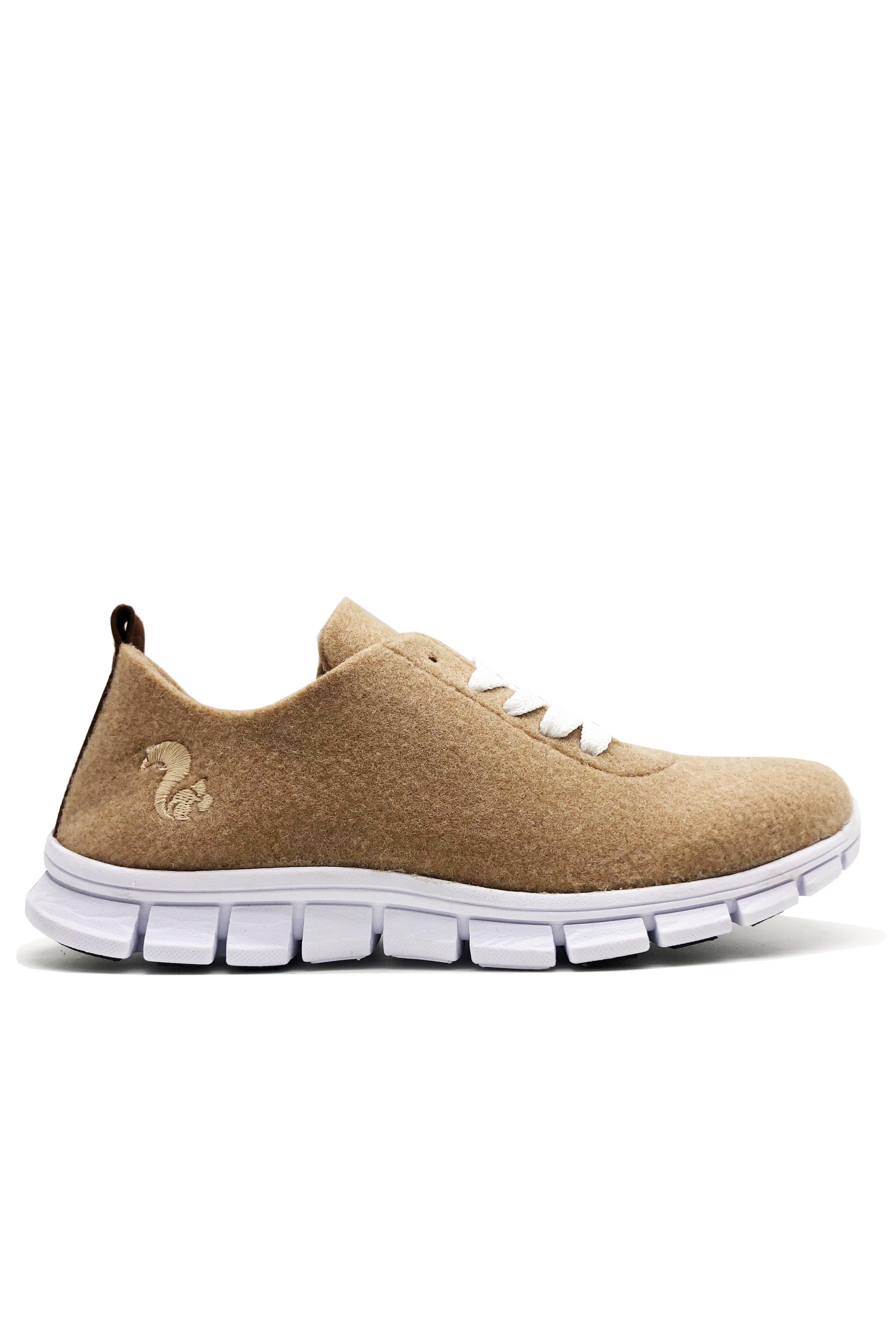 Thies Herren vegan Sneaker Runner Hellbraun