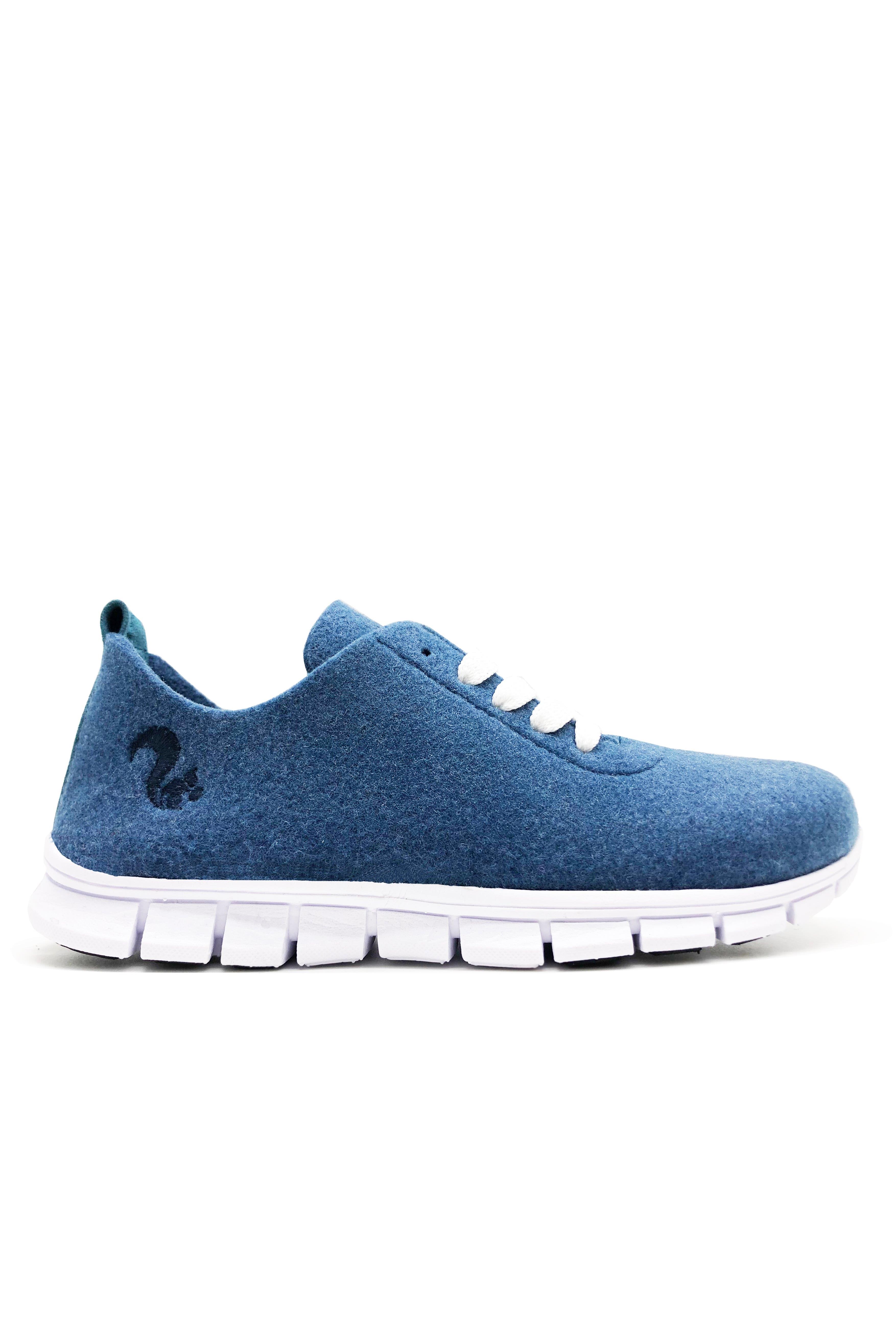 Thies Herren vegan Sneaker Runner Blau
