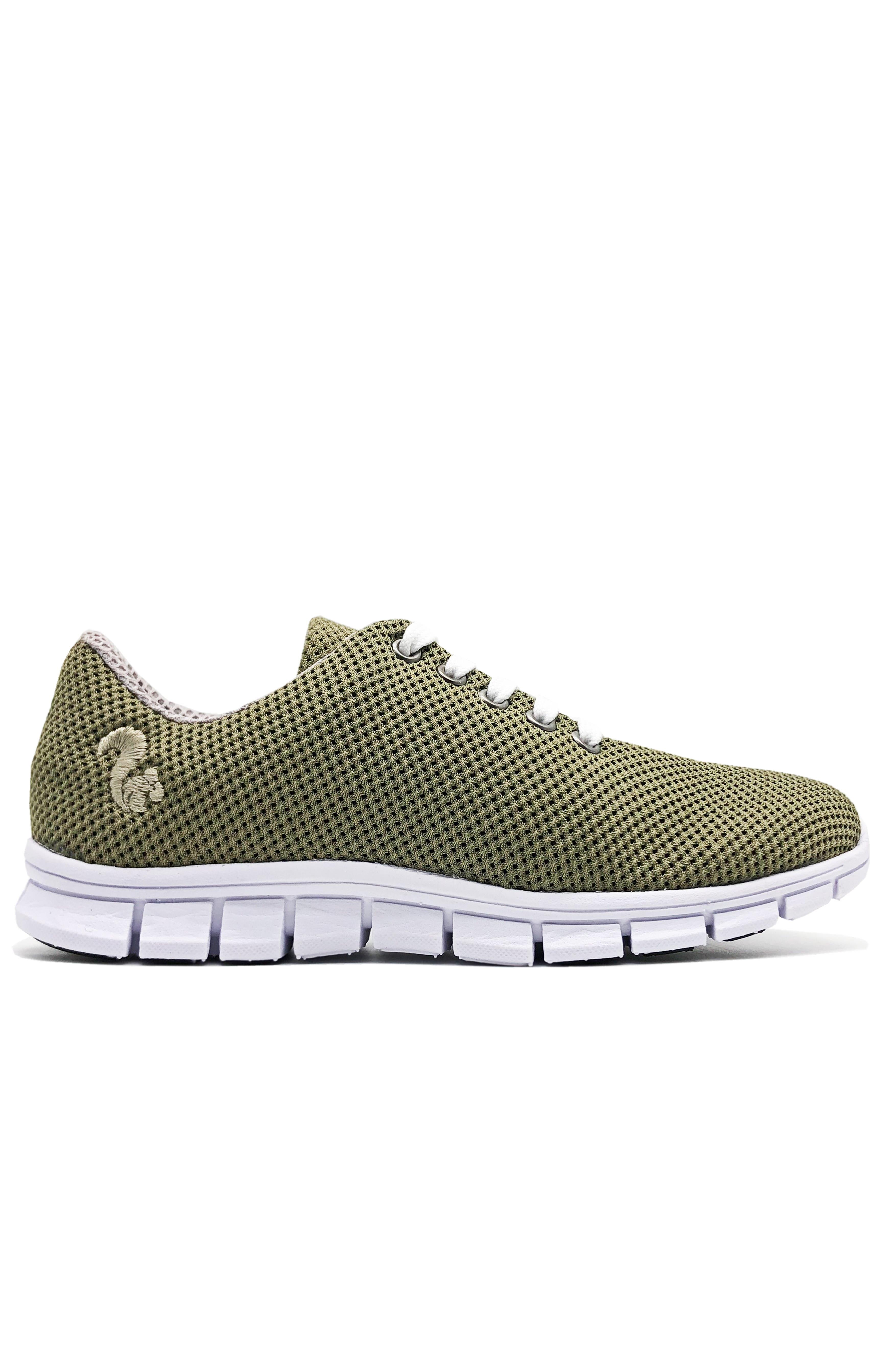 Thies Herren vegan Sneaker Cornrunner DunkelgrÃ¼n