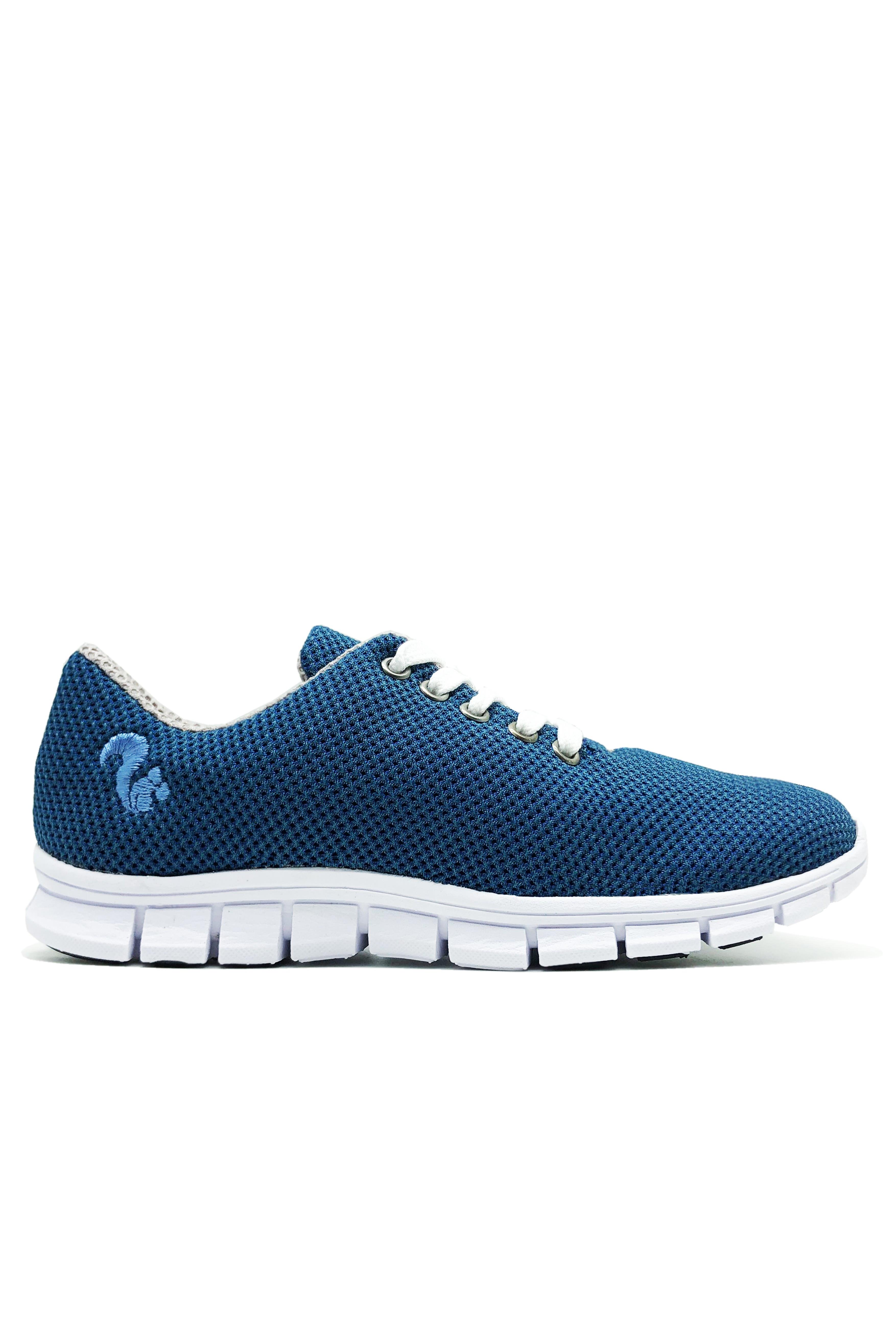Thies Herren vegan Sneaker Cornrunner Blau