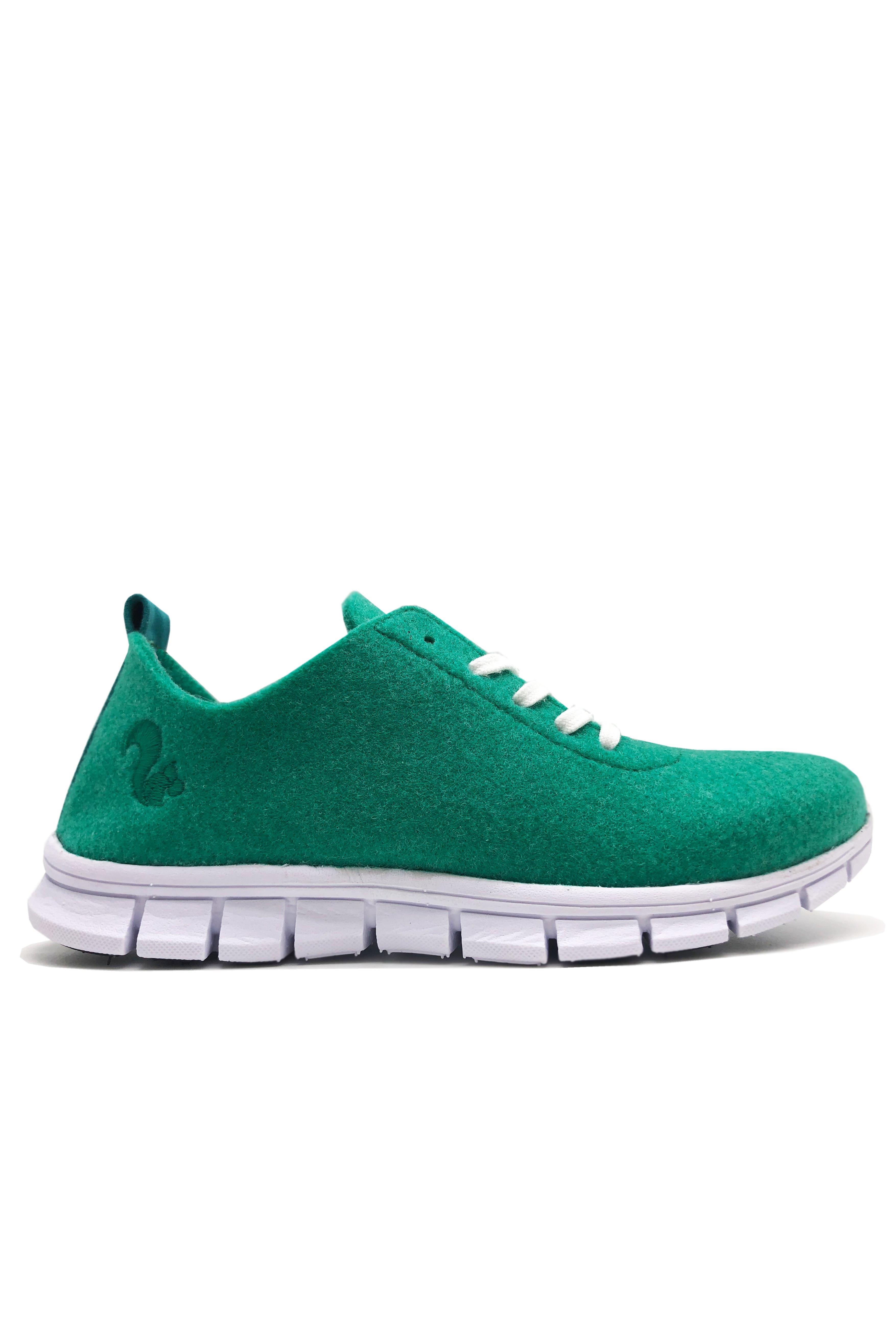 Thies Herren vegan Sneakers Aus Recyceltem Pet Tropical Green