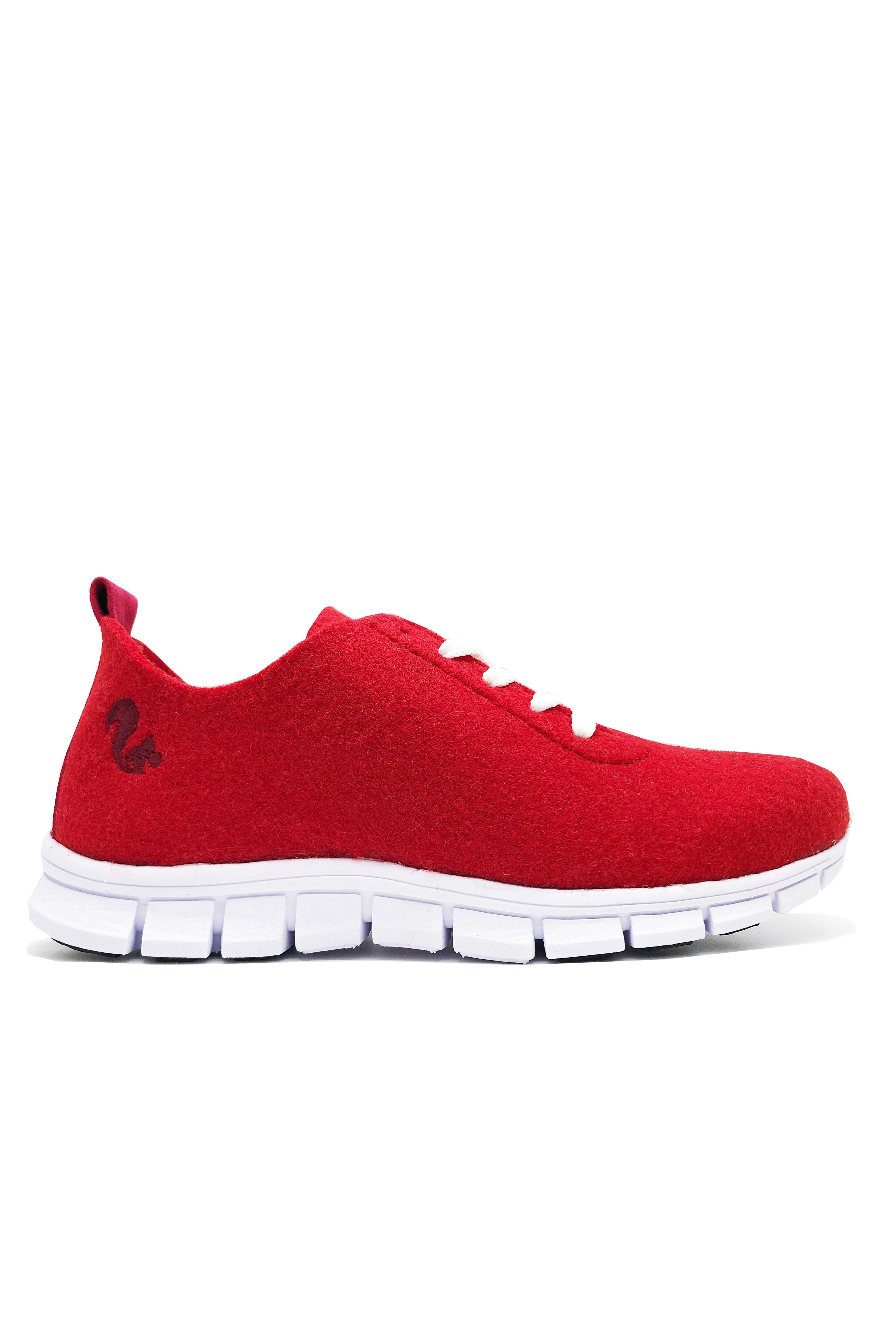 Thies Herren vegan Sneakers Aus Recyceltem Pet Rot