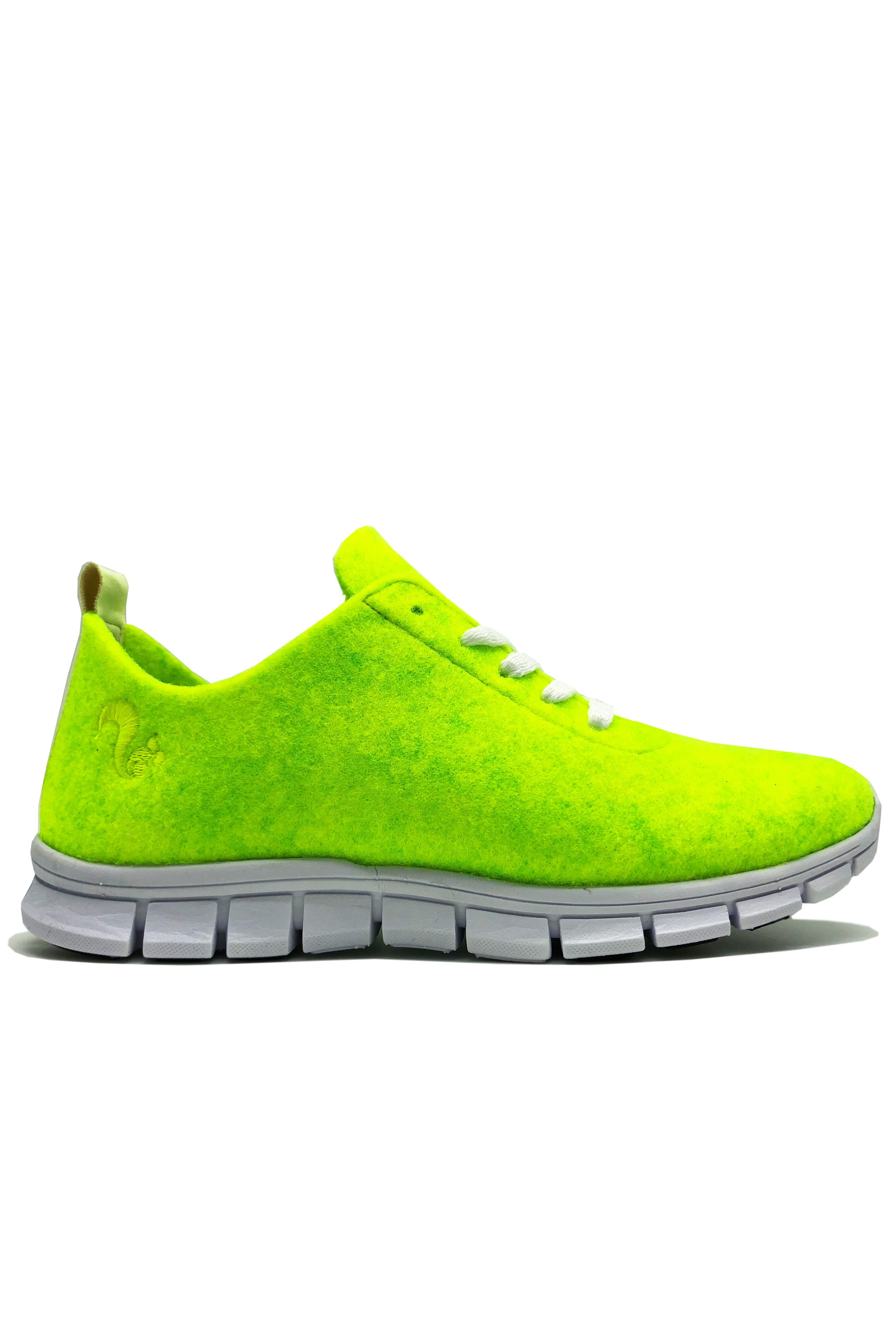 Thies Herren vegan Sneakers Aus Recyceltem Pet Neongelb