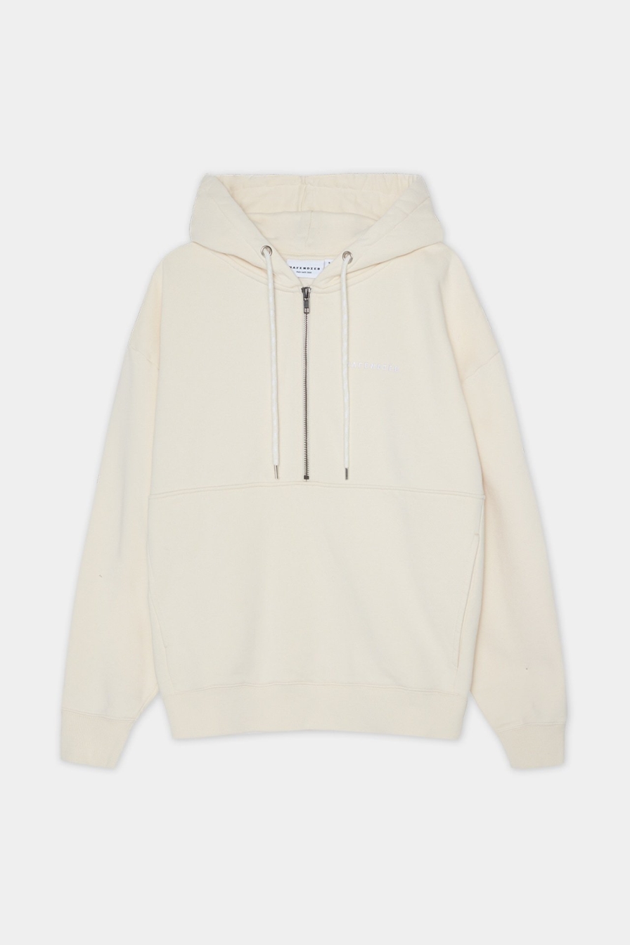 HAFENDIEB Damen vegan Ziphood Logostick Beige
