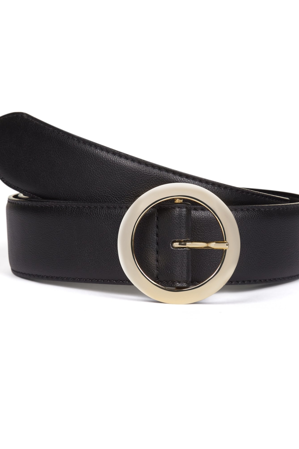 Will's Vegan Store men vegan Belt Circle Black