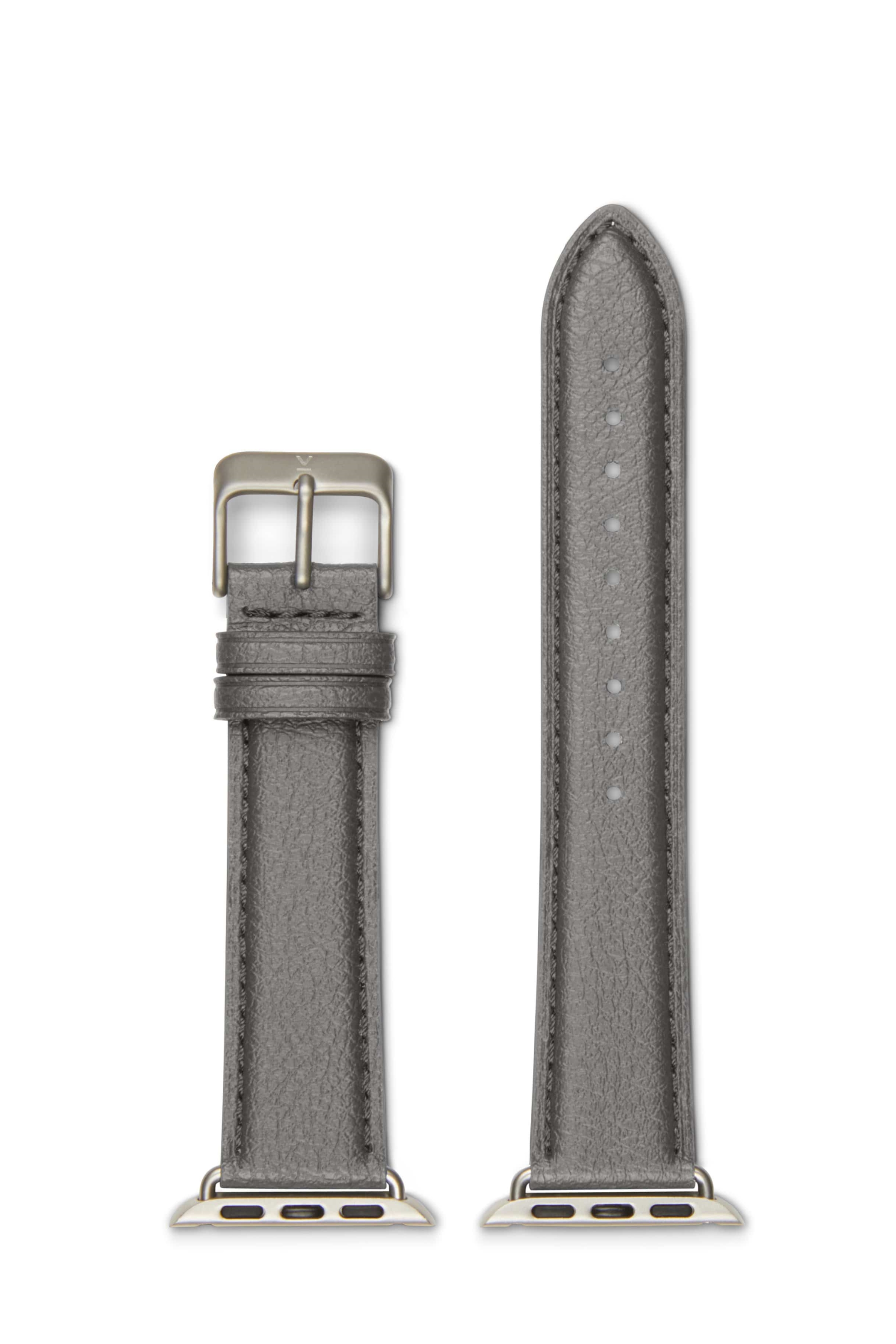 Votch men vegan Watch Strap Apple Watch Dark Grey & Silver