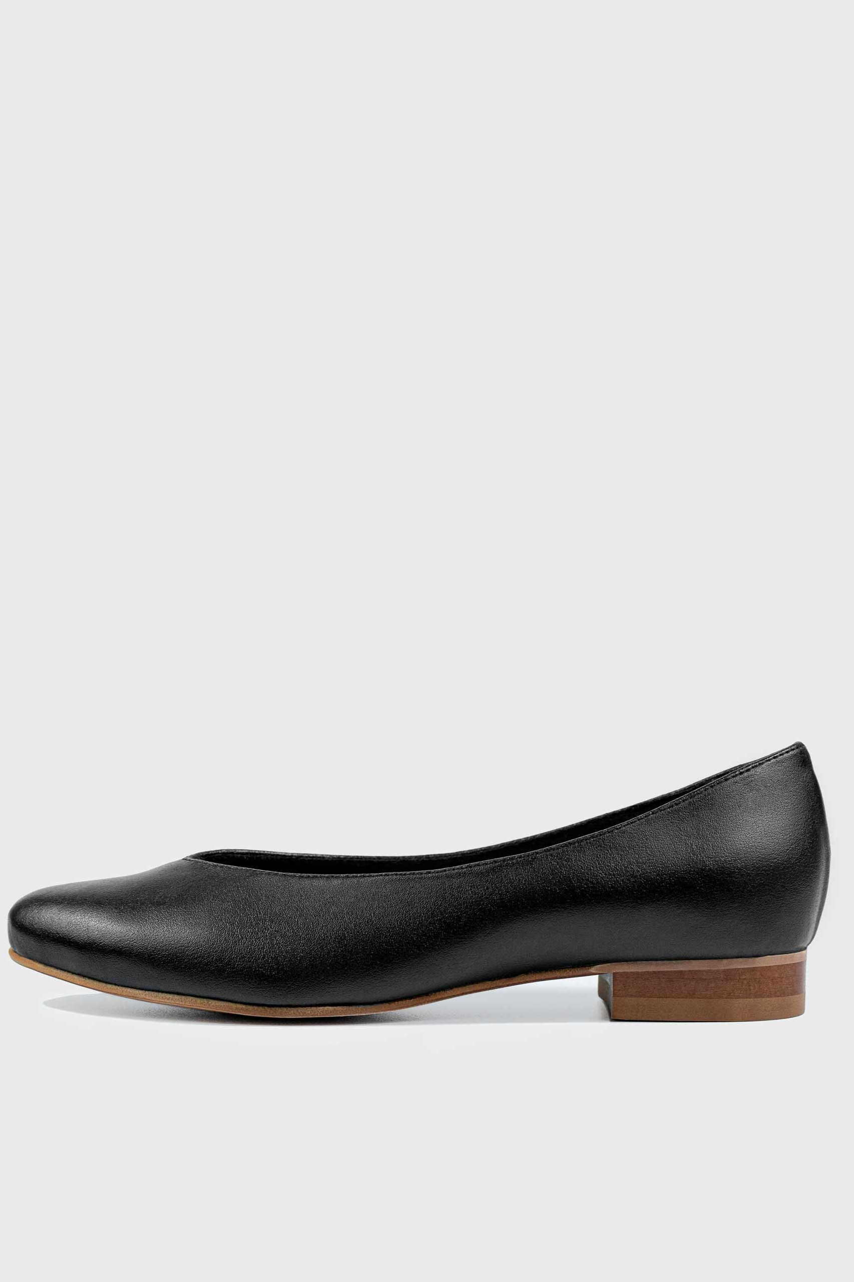 Image of BOHEMA dames vegan Ballerina's Pina Zwart