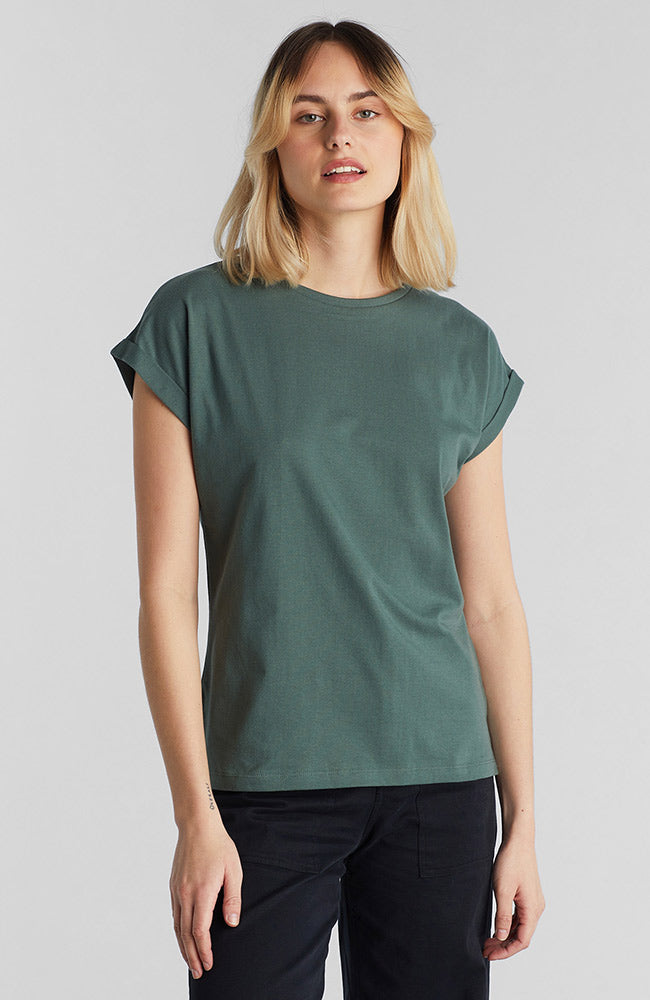 DEDICATED womens vegan Visby Forest Green
